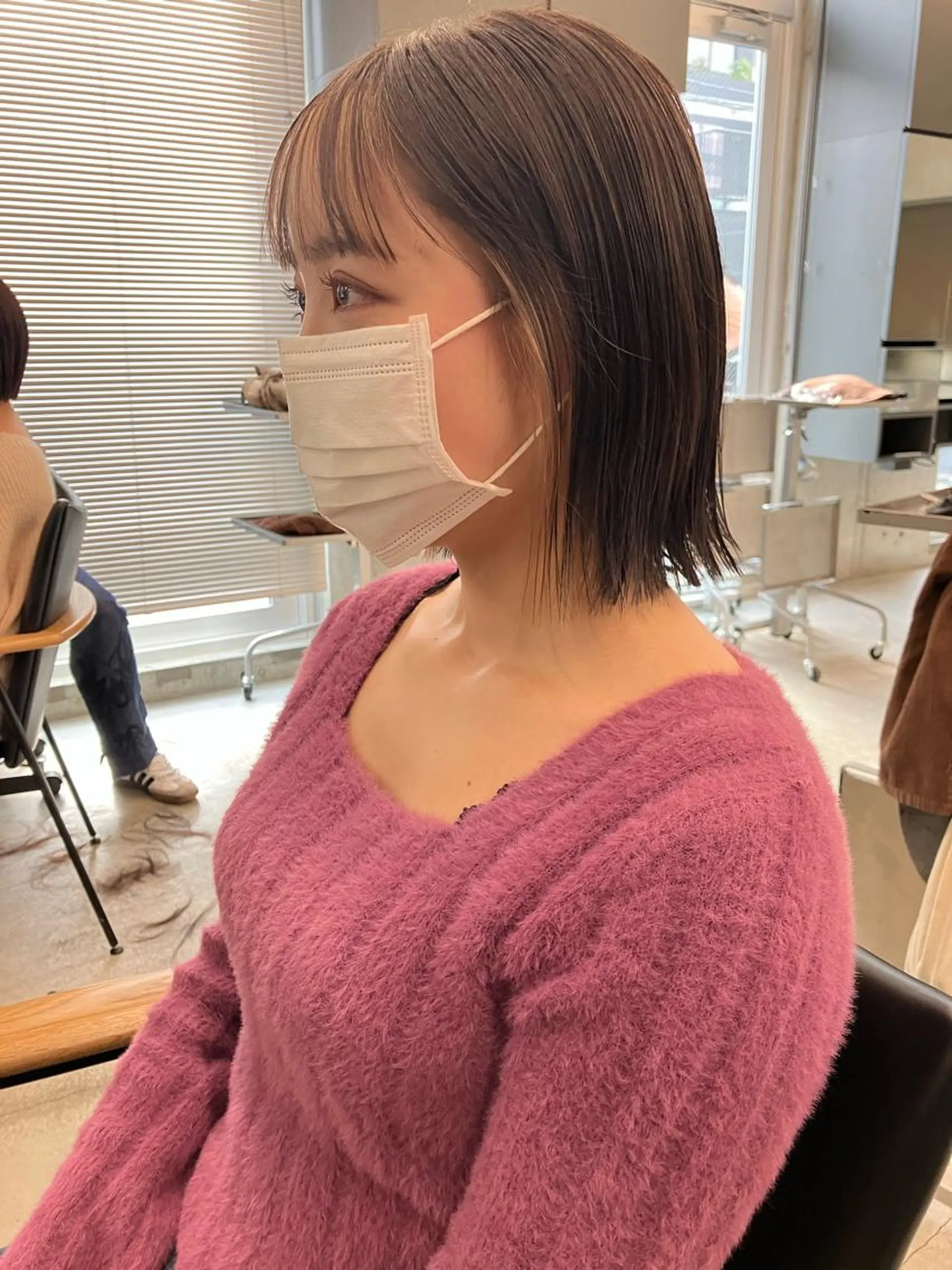 ミディアム 似合わせカットカラー 👩MINAのヘアスタイル