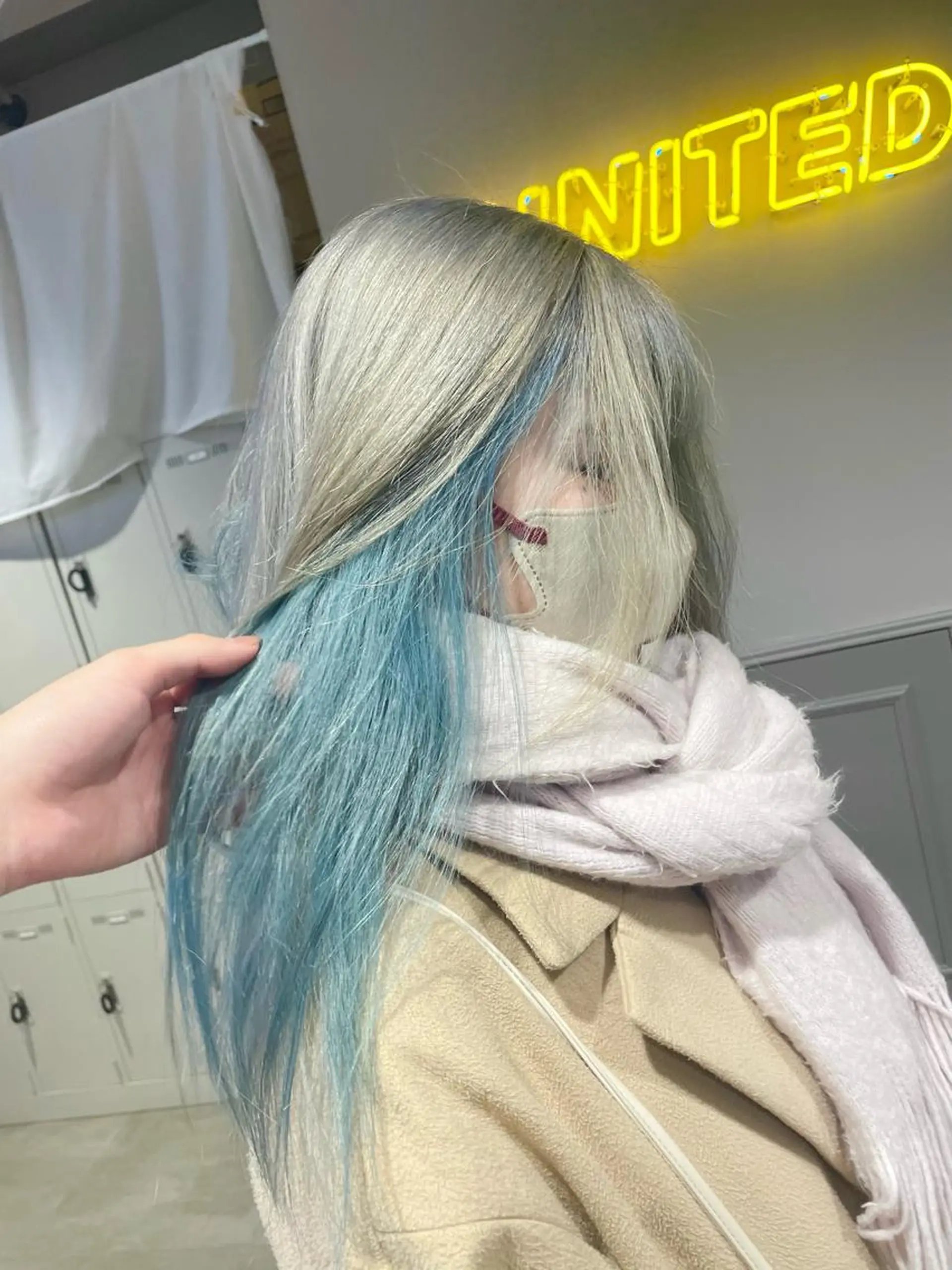 ロング カラー *モデル募集🤍横浜 透明感カラー🫧のヘアスタイル