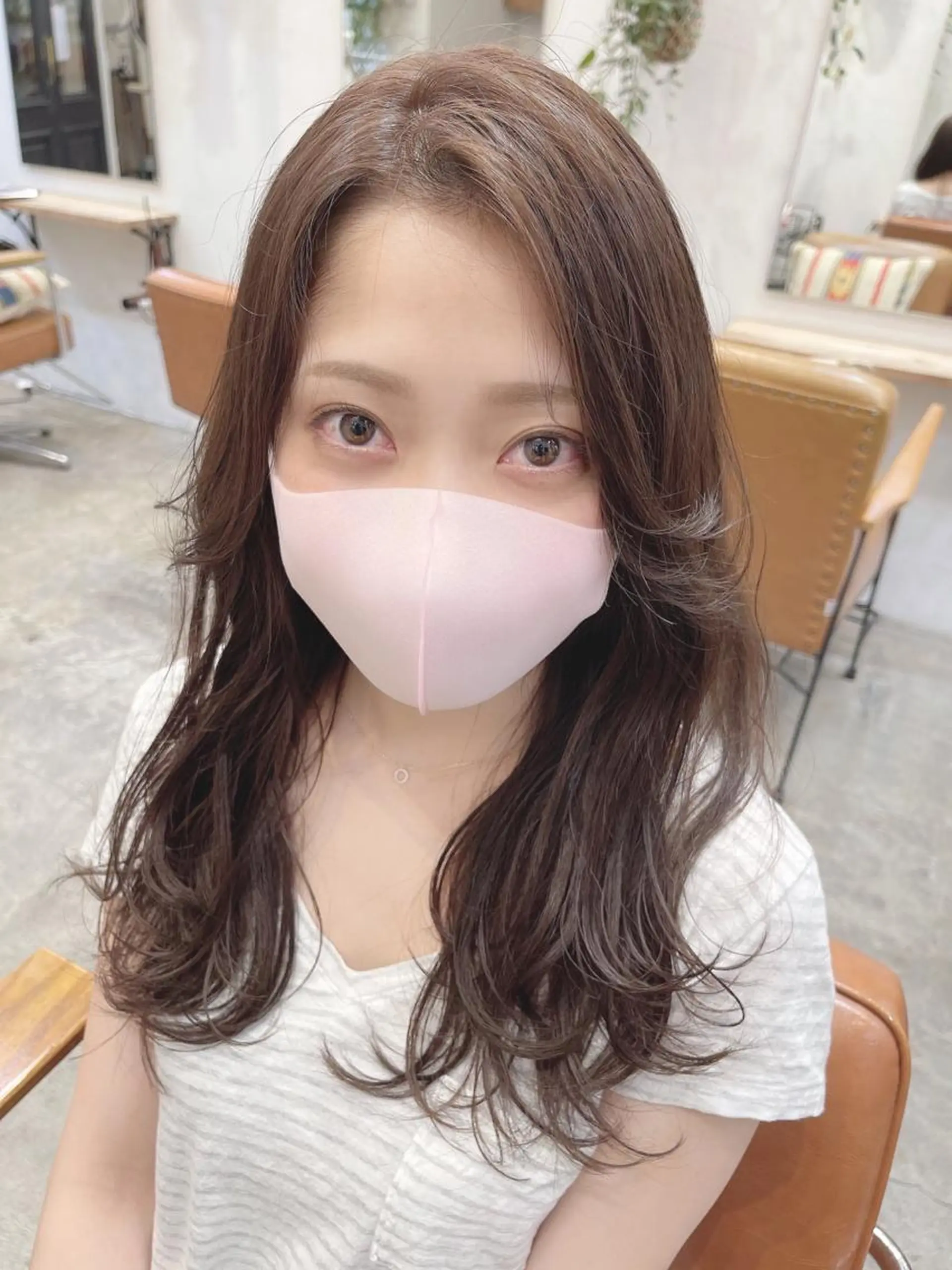 ロング カラー ヘアアレンジ DX SHARE SALON 原宿店所属・レイヤーカット/ 田中 しょうのヘアスタイル