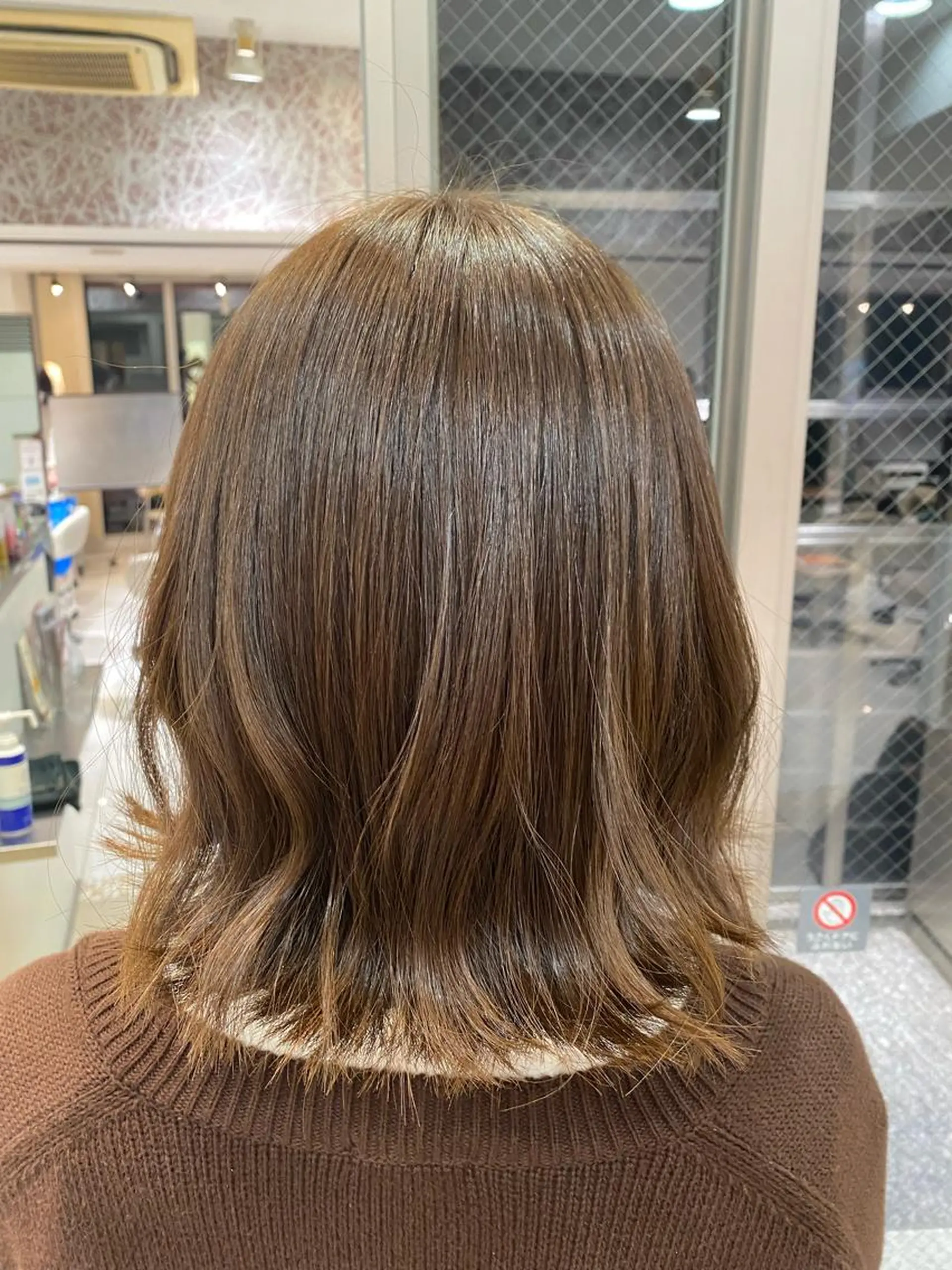 ミディアム カラー カット ヘアカラー トリートメント Aujuaソムリエ ❤️‍🔥今吉 晃太のヘアスタイル