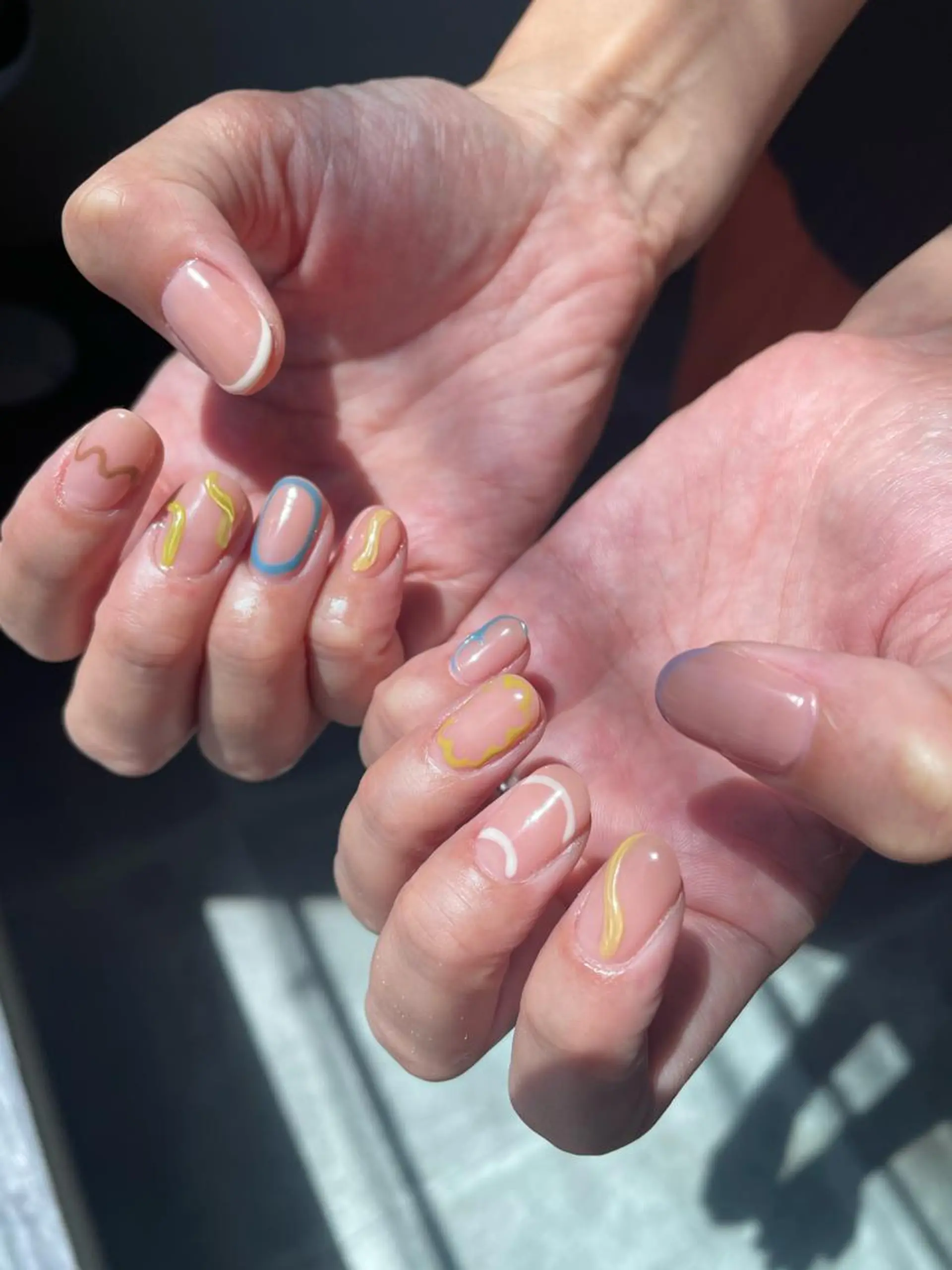 ネイル シンプルネイル SOL所属・SOL　nail イマナカのネイルデザイン