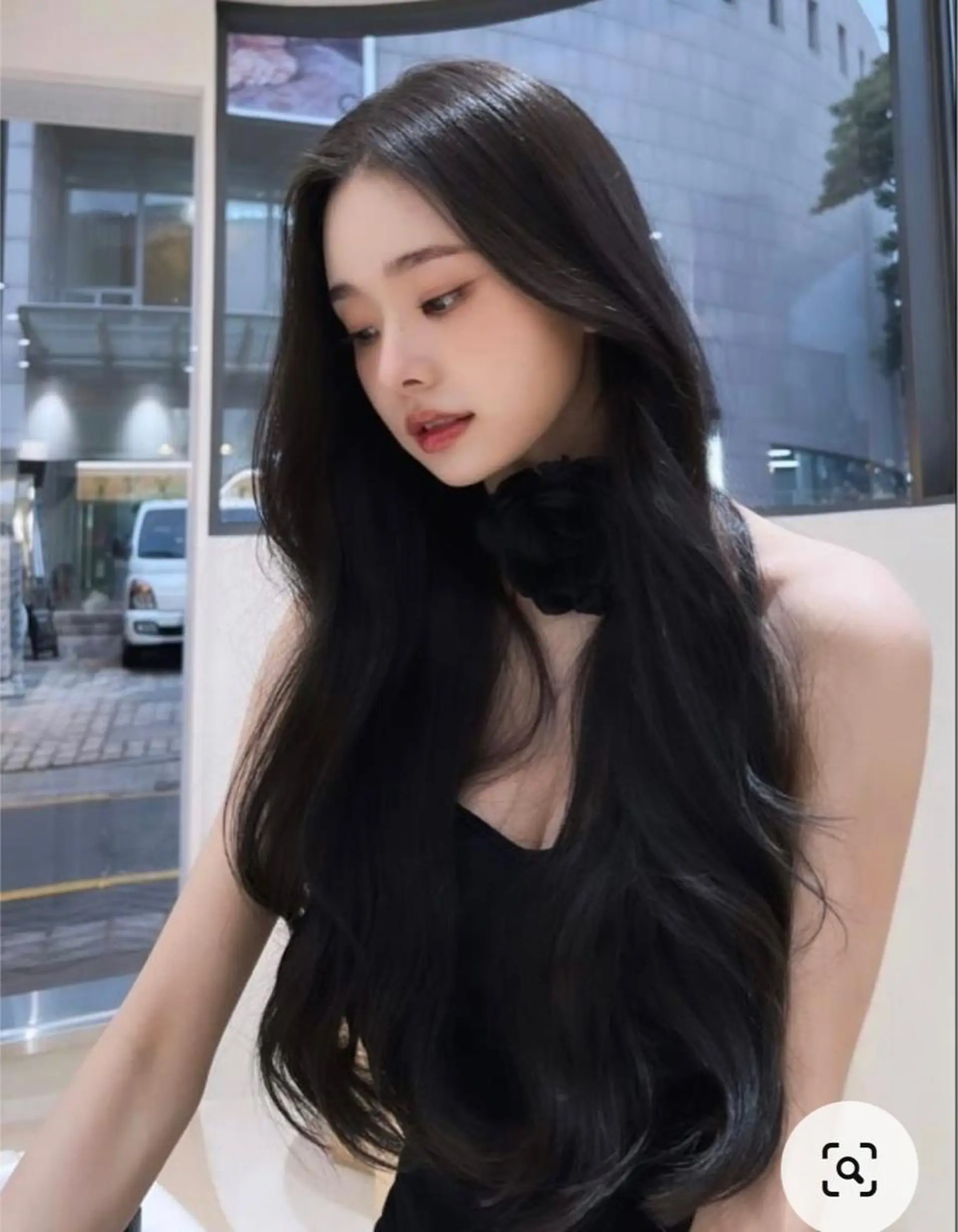 ロング カラー エクラート銀座所属・髪質改善 松原のヘアスタイル