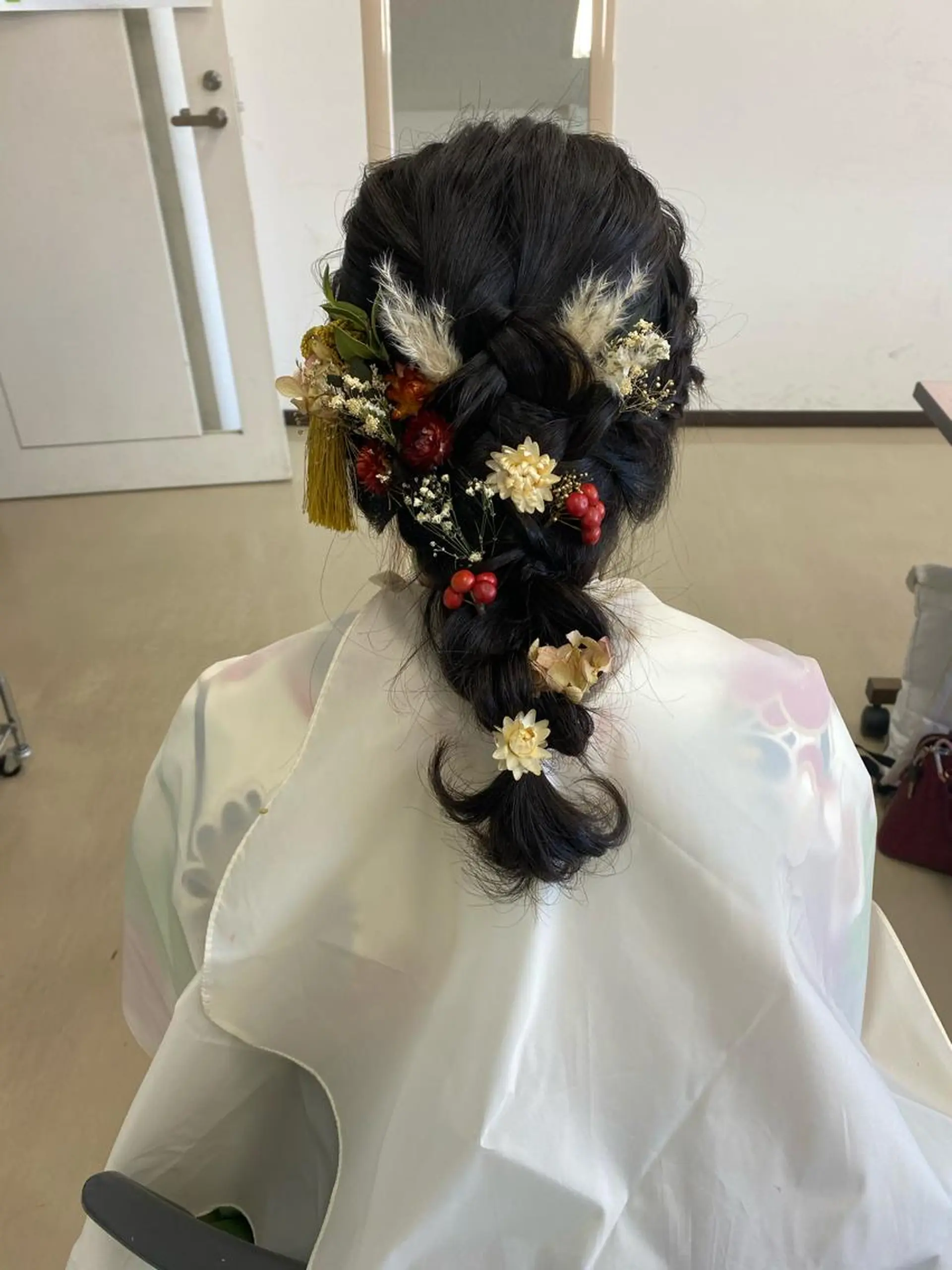 ヘアアレンジ ヘアセット The Best Beauty受付担当のヘアスタイル