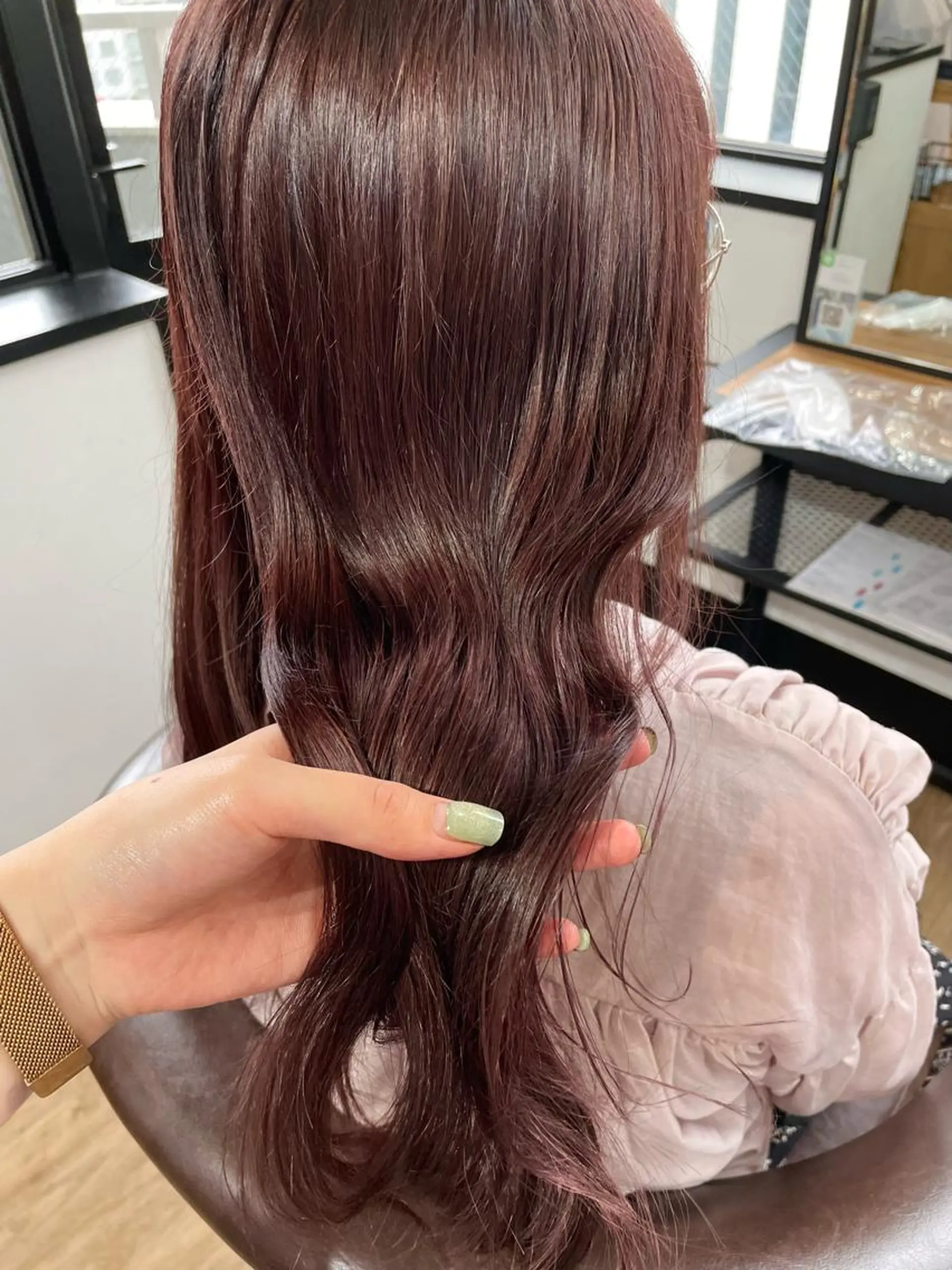 ロング カラー newi梅田🫧韓国 ヘア🫧sakiのヘアスタイル