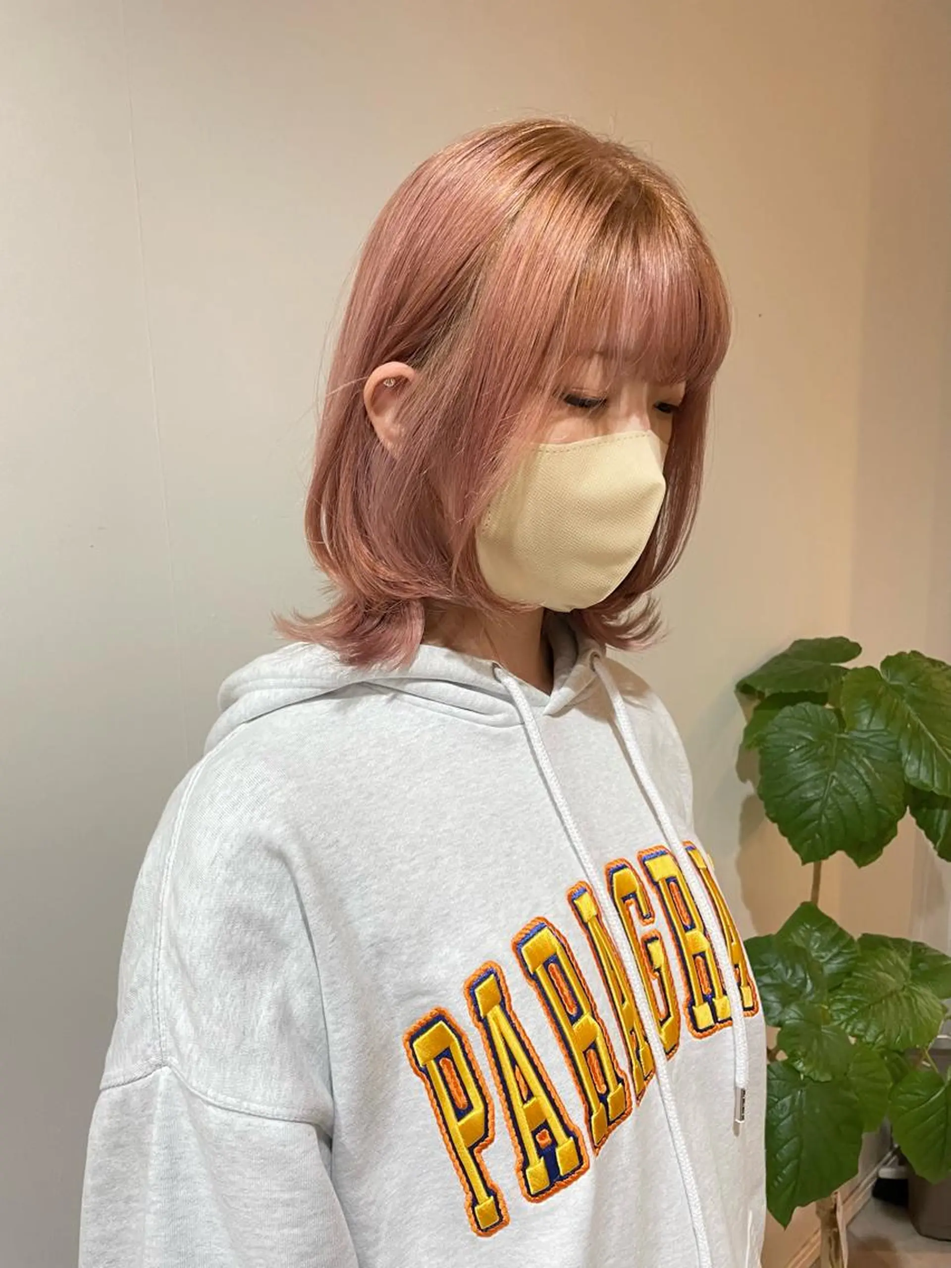 ミディアム ヘアアレンジ ヘアカラー トリートメント ミズタ マイのヘアスタイル