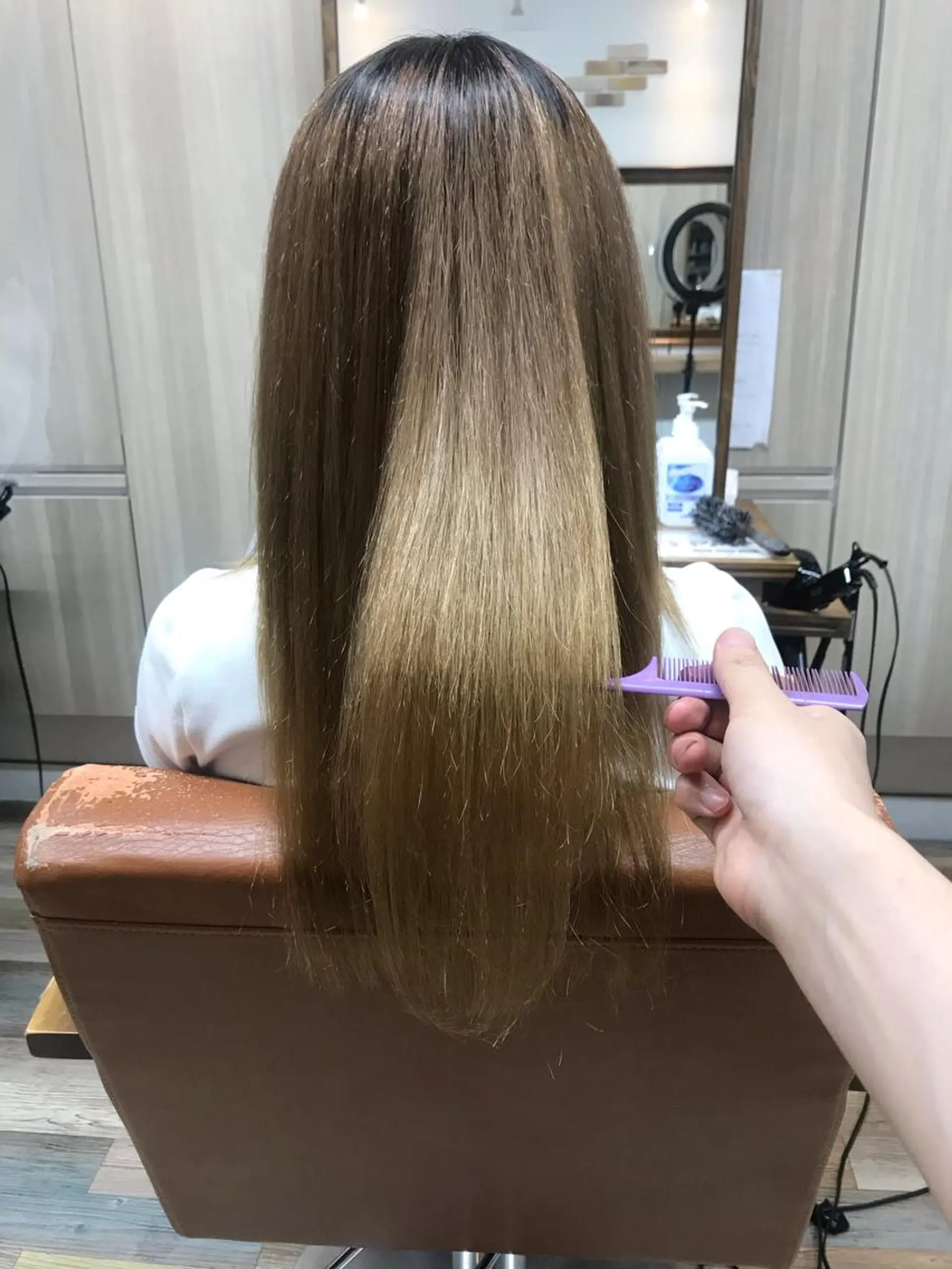 セミロング カット 縮毛矯正 トリートメント ✂️似合わせの魔術師 石田一樹✂️のヘアスタイル