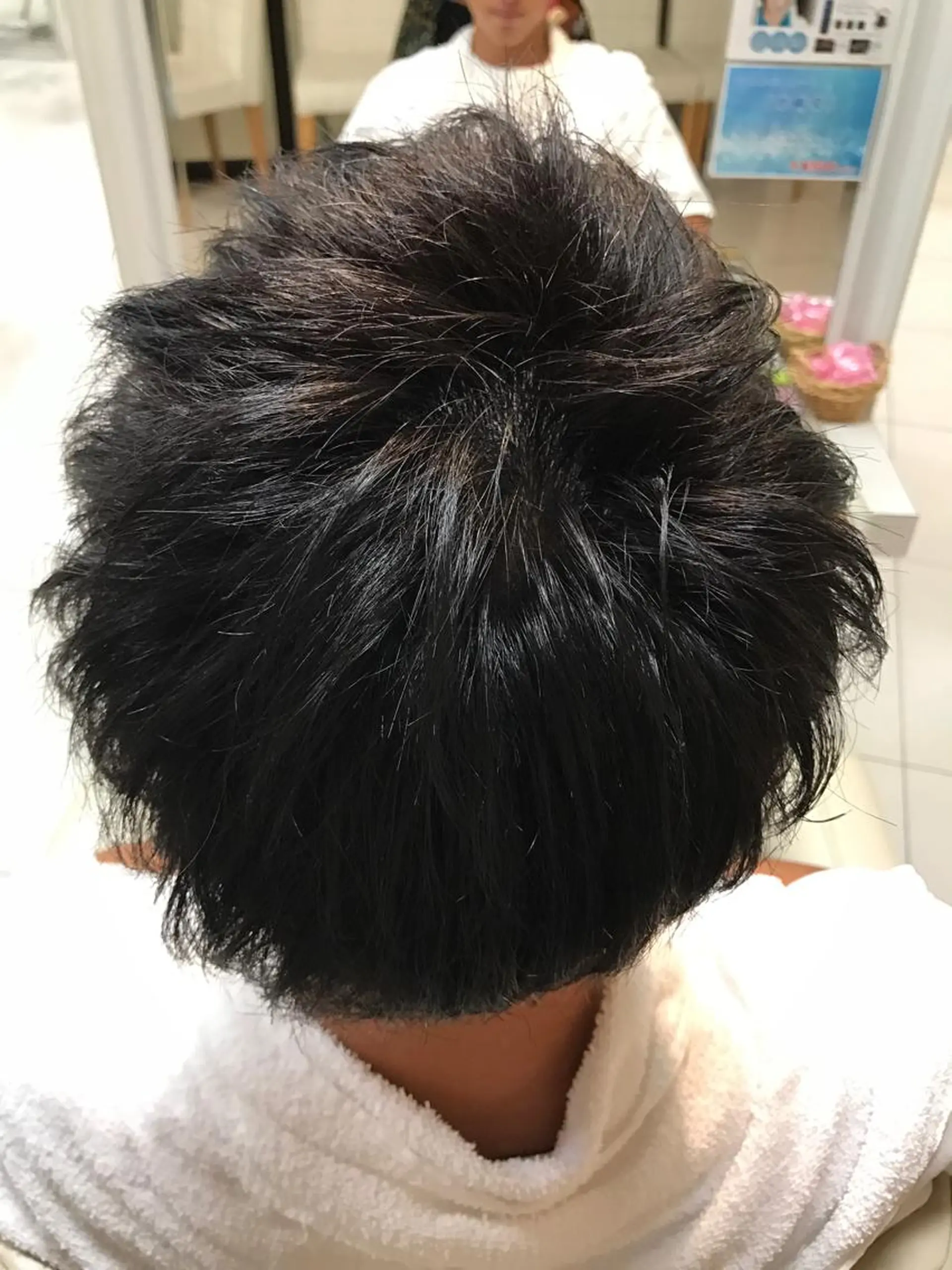カラー メンズ 黒髪 【暖色カラー特化】 中山由梨のヘアスタイル