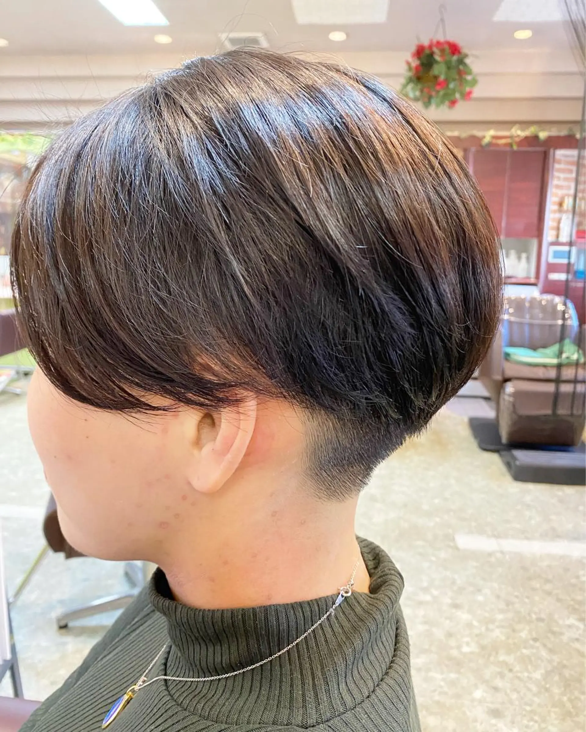ショート カラー ショートヘア カット トリートメント Revie所属・松 下のヘアスタイル