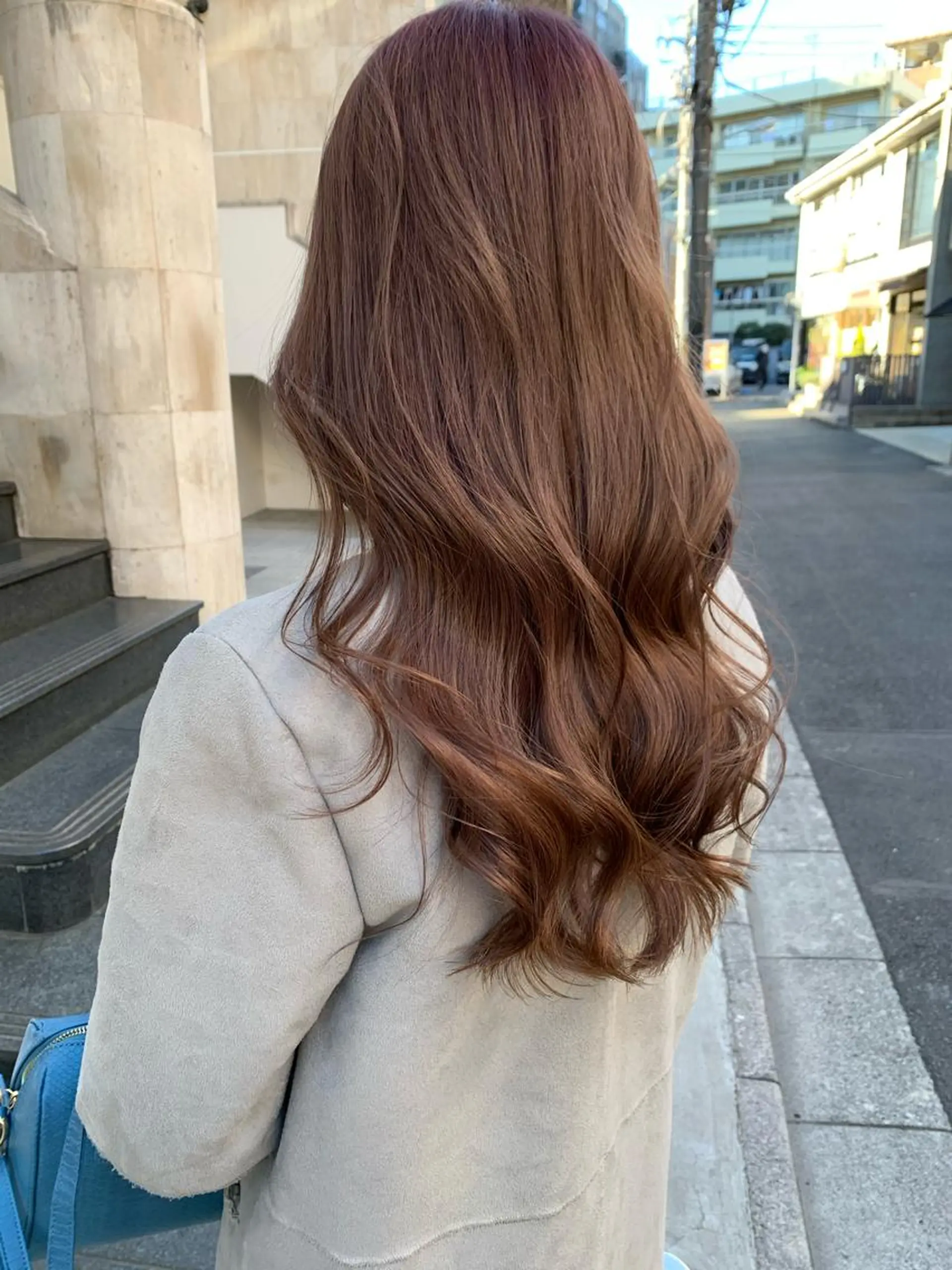 セミロング カット ヘアカラー トリートメント 高橋 一矢のヘアスタイル