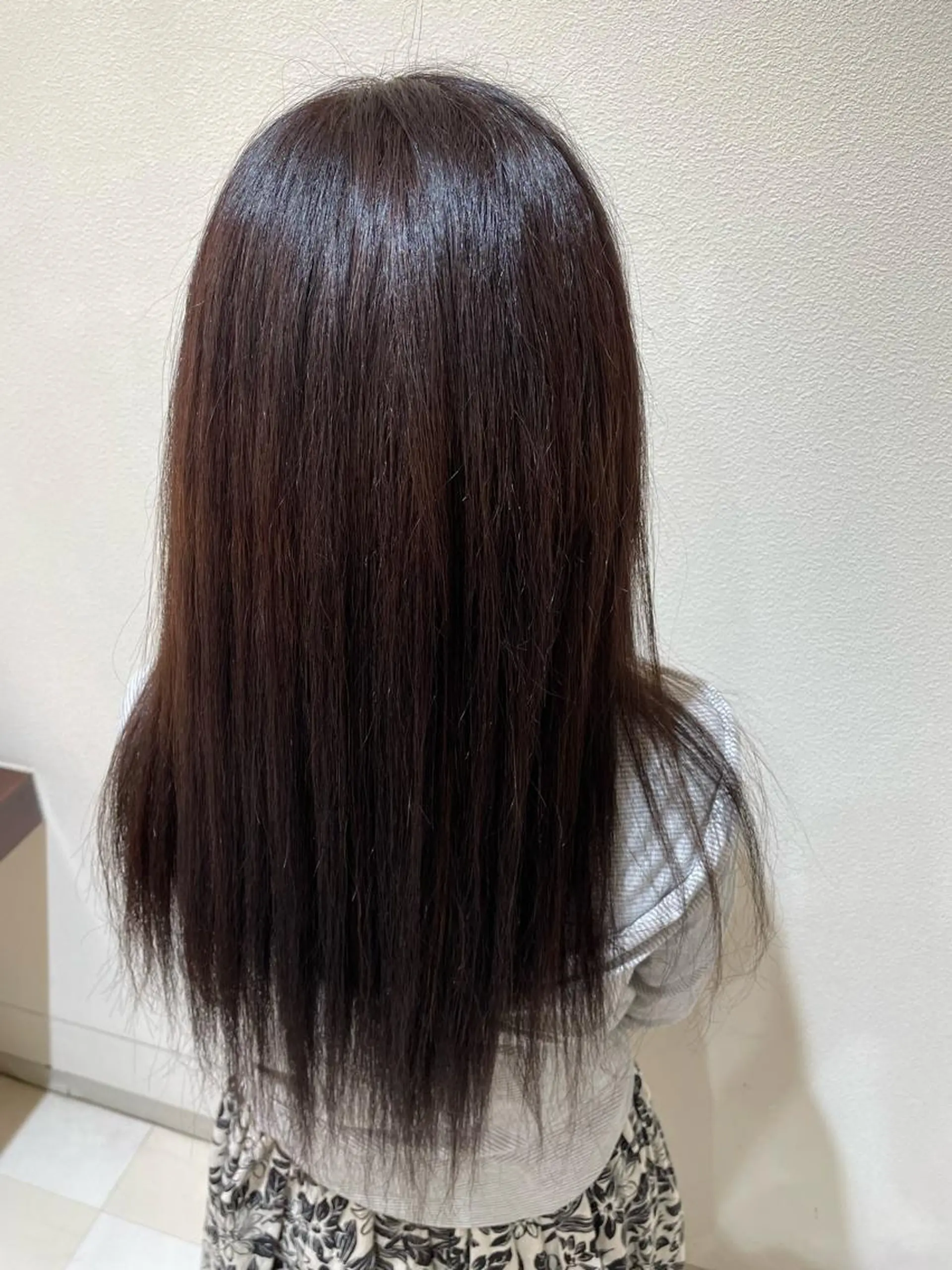 ロング カラー 山本 帆乃果のヘアスタイル