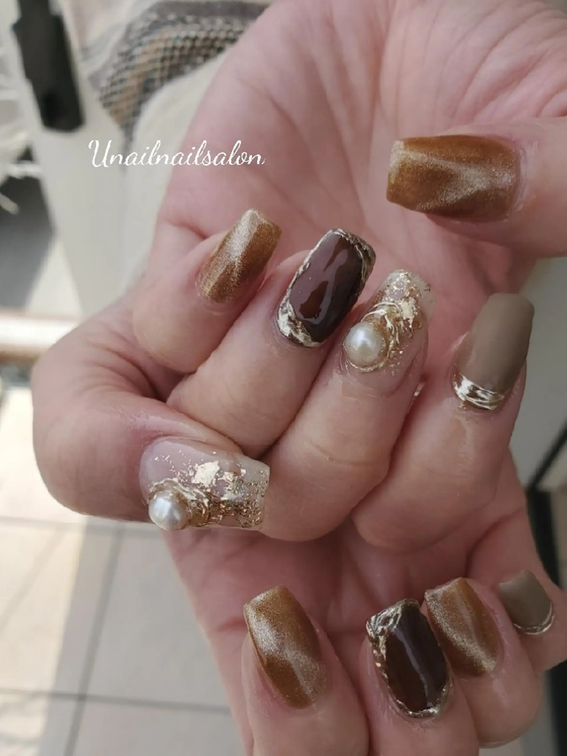 ネイル ハンドネイル U nail所属・高橋 千恵のネイルデザイン