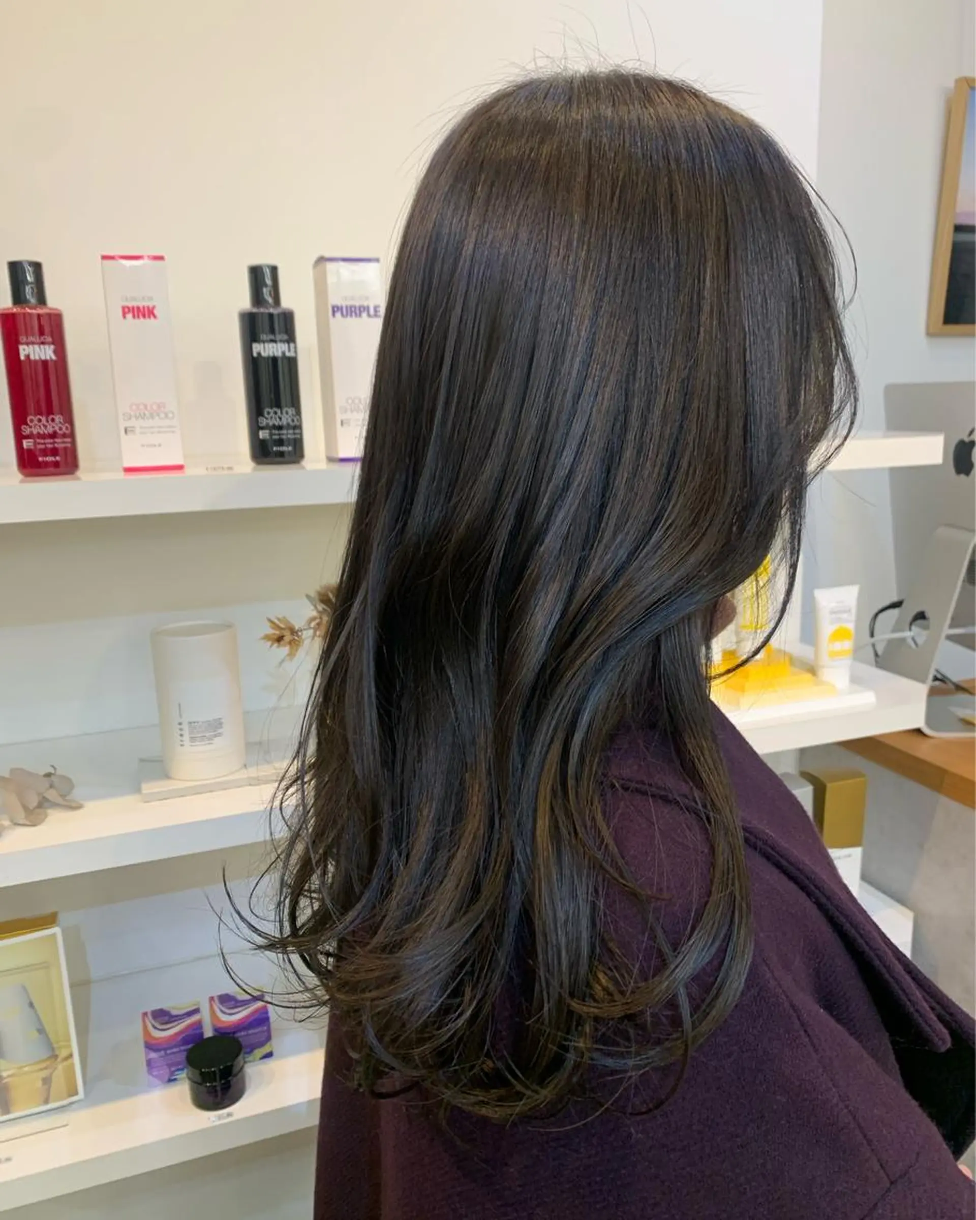 ロング カラー カット ヘアカラー トリートメント ainico.所属・明治神宮前 NANAMIのヘアスタイル