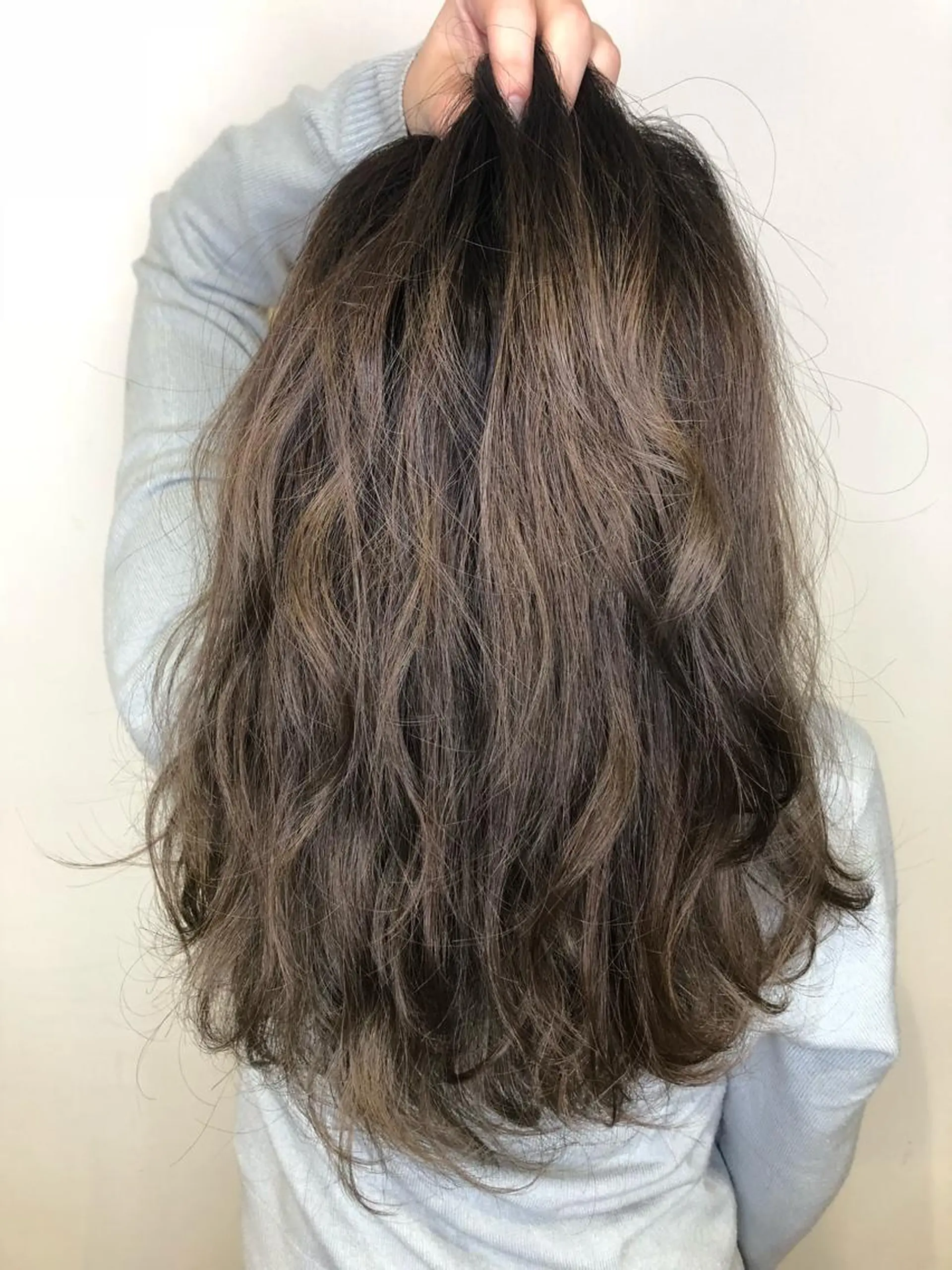 セミロング カラー カット ヘアカラー トリートメント メンズヘア特化 崎田 成人のヘアスタイル