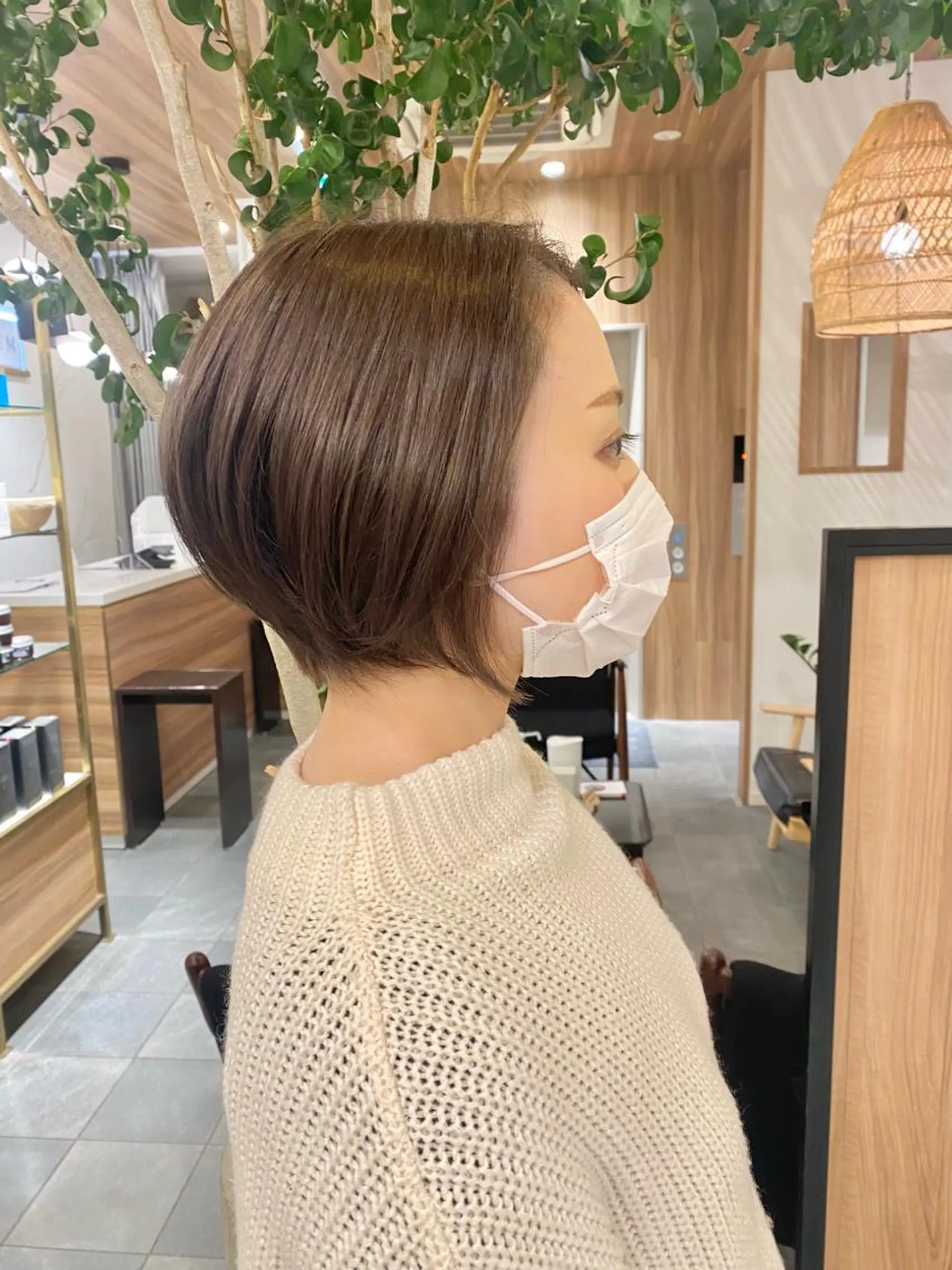 ショート カラー ヘアアレンジ レイヤー/メンズ🥑 マエダアズミ🥑のヘアスタイル