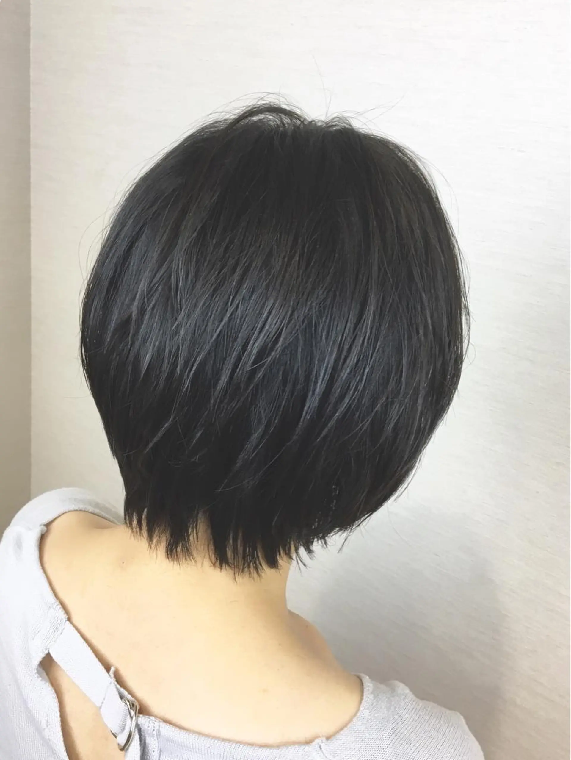 ショート ブリーチなしダブル/ レイヤーカット 小棹のヘアスタイル