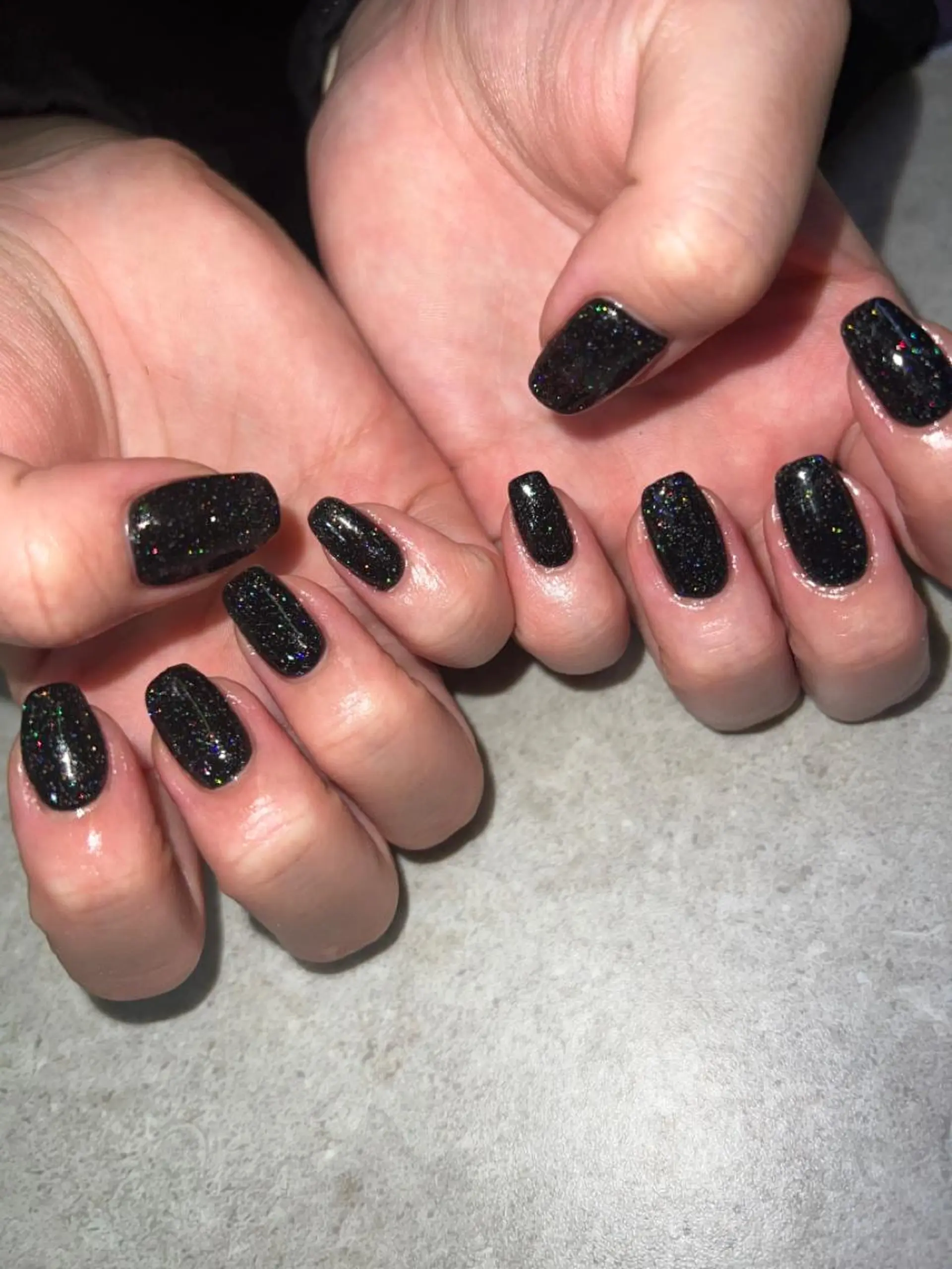 ネイル ジェルネイル ラメ(グリッター) ハンドネイル ハンドケア Allma Nailのネイルデザイン