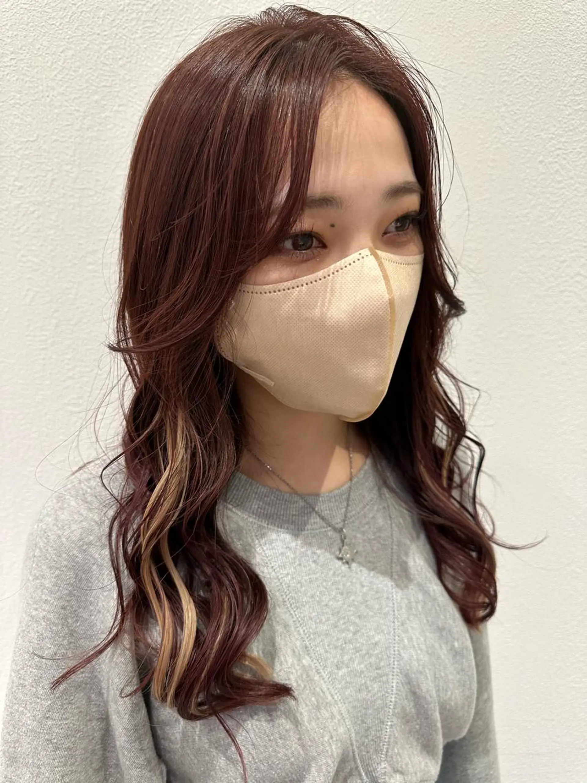 ロング GOAT_茅ヶ崎 キシ サクラのヘアスタイル