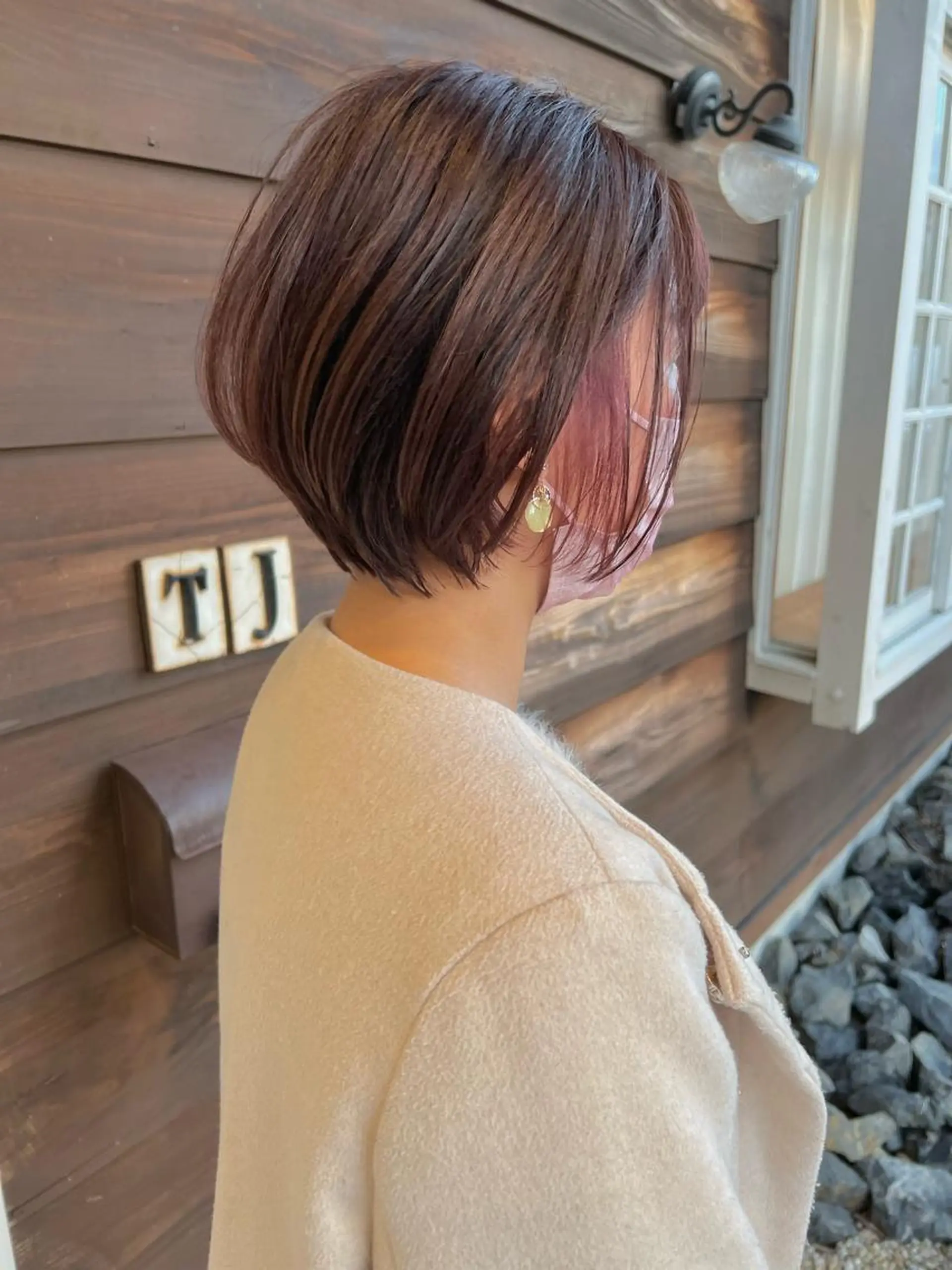 ショート カラー パーマ Artist 藤﨑紘成のヘアスタイル