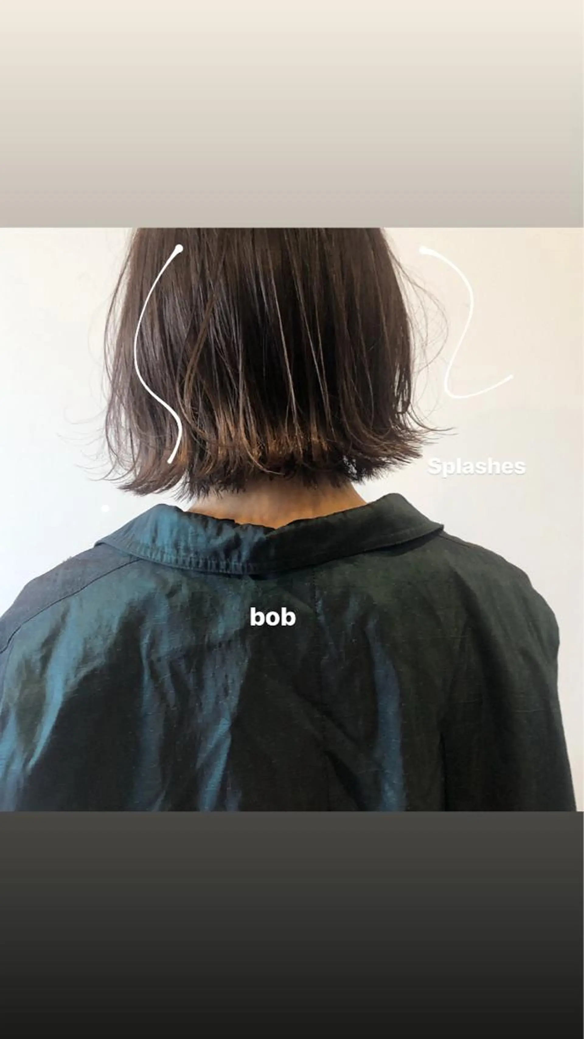 ショート カラー ヘアアレンジ ケアブリーチ/ボブ/ honoのヘアスタイル