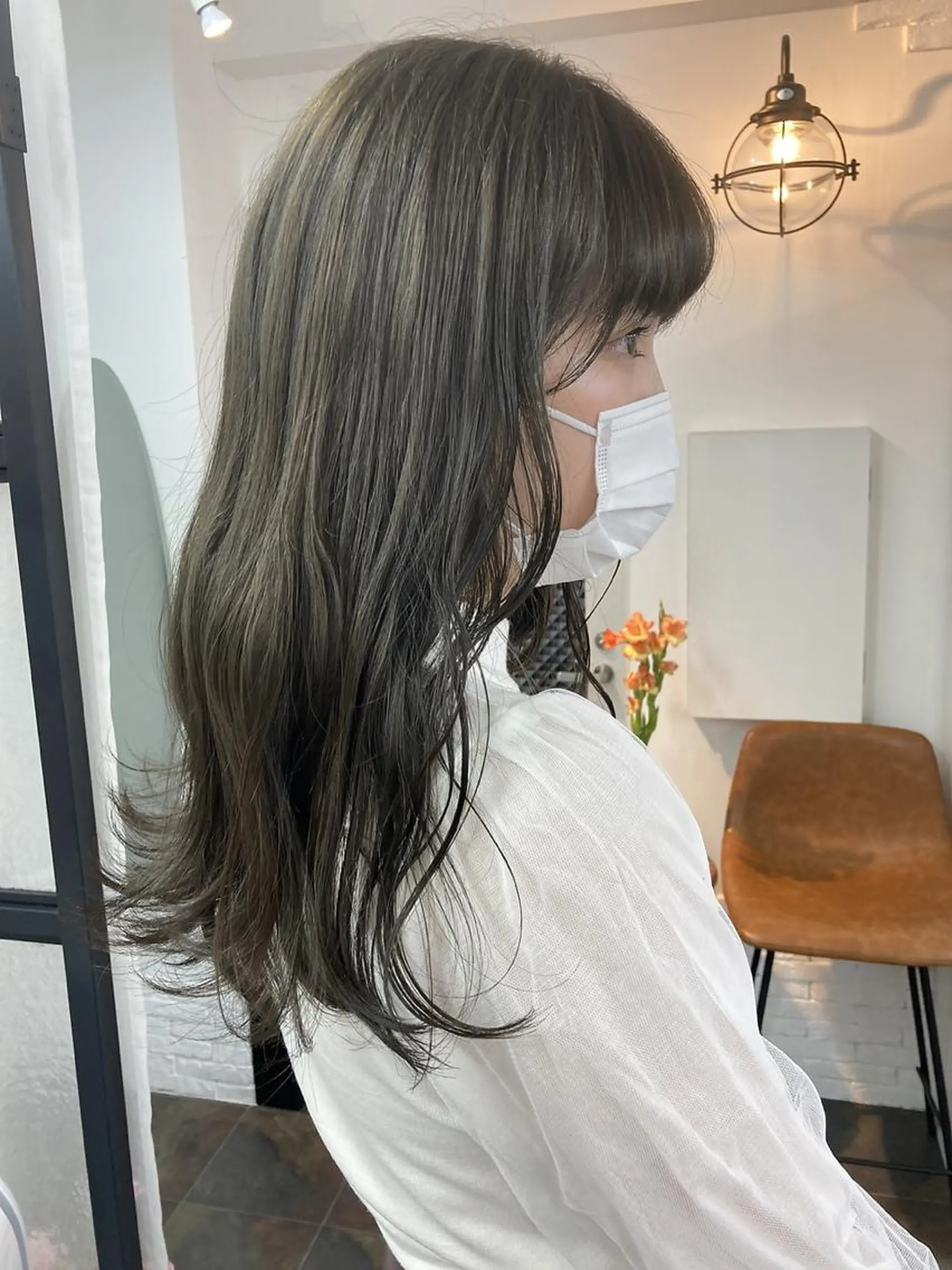 ロング ヘアカラー トリートメント 🌼たけや みのり🌿のヘアスタイル