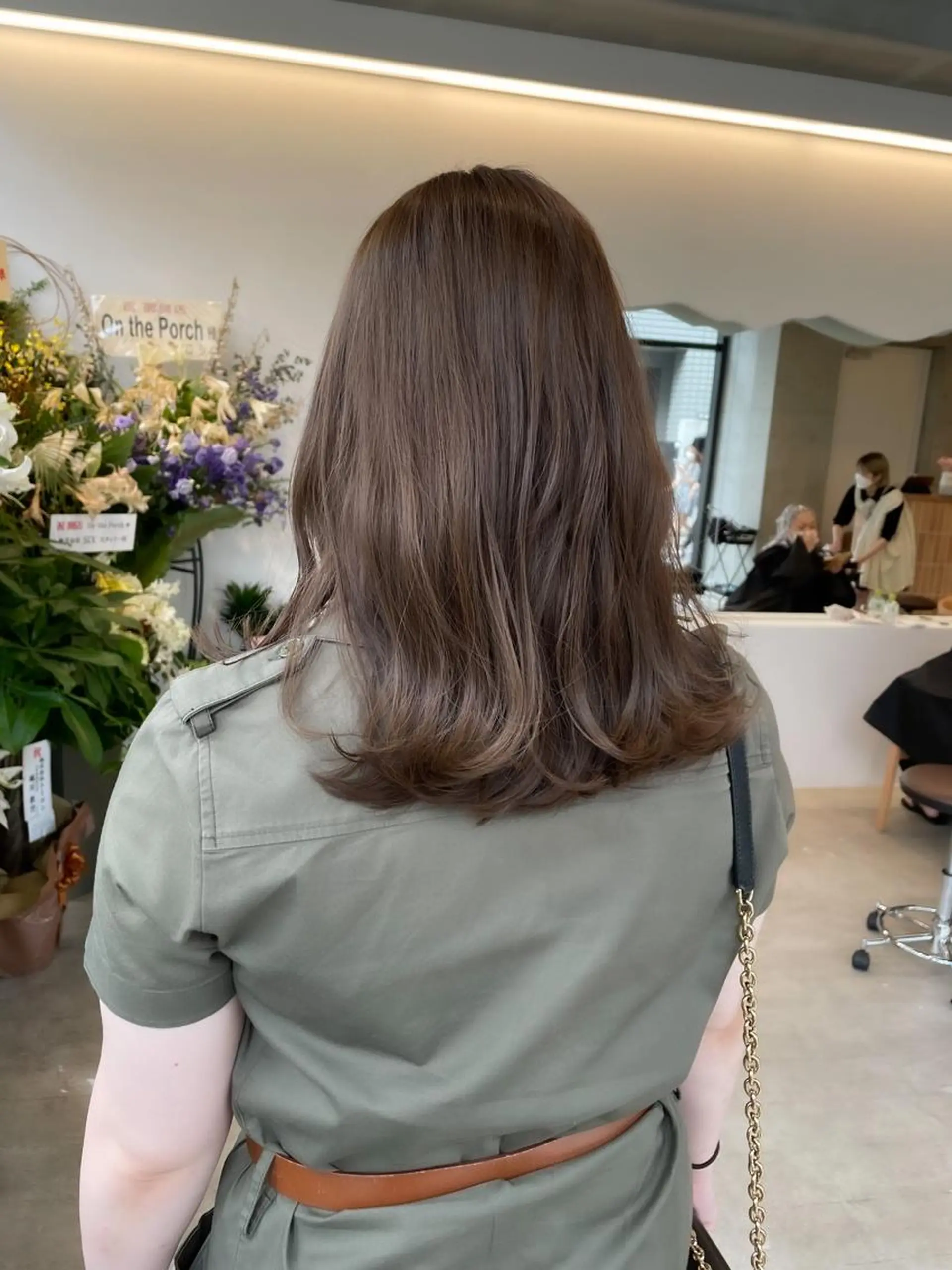 ミディアム カラー ヘアアレンジ ミニボブ/ブリーチ 🌈MISATOのヘアスタイル