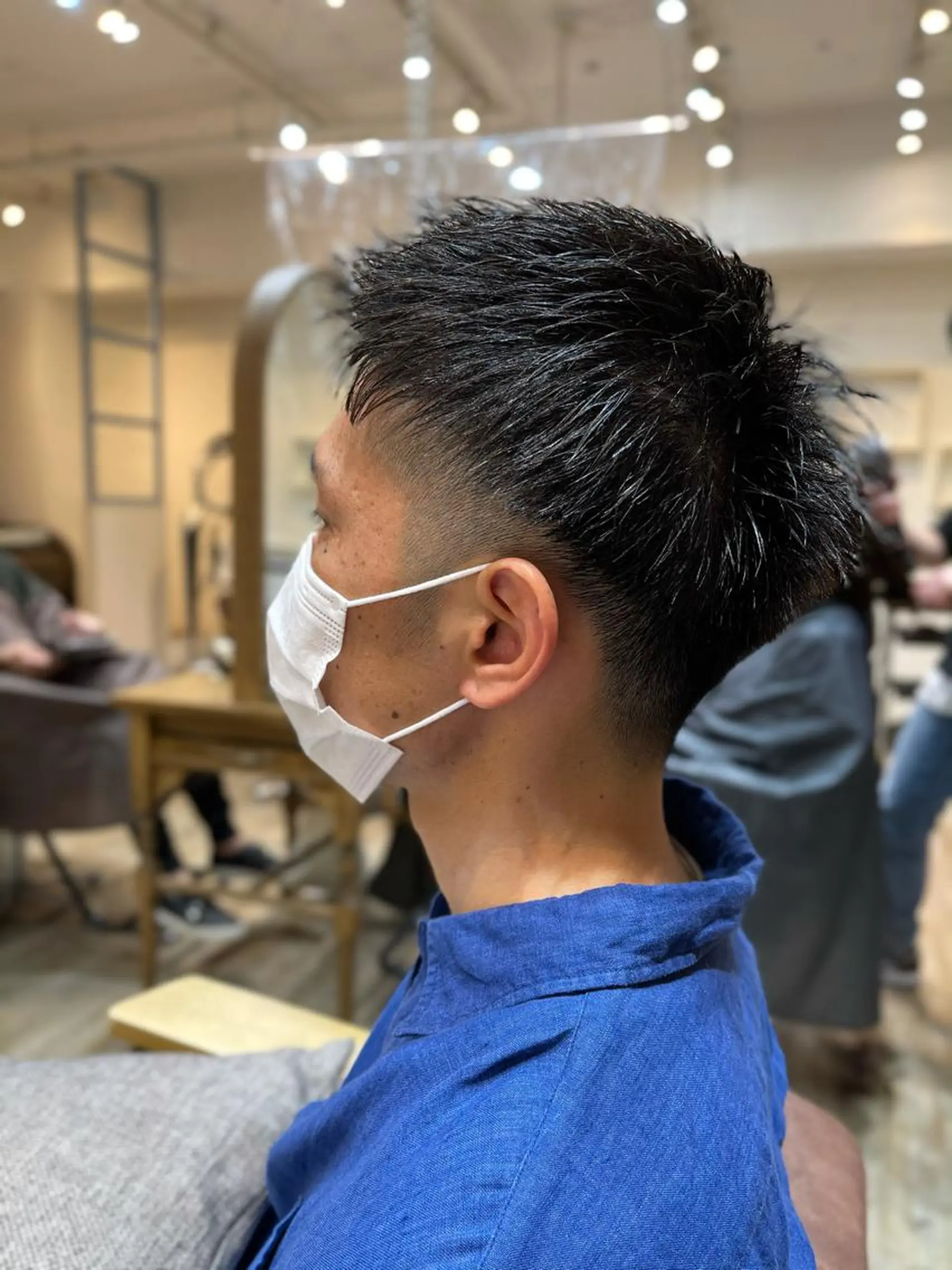 ショート メンズ モヒカン 刈り上げ 巻ける縮毛矯正✨ 木下晴一朗✨のヘアスタイル