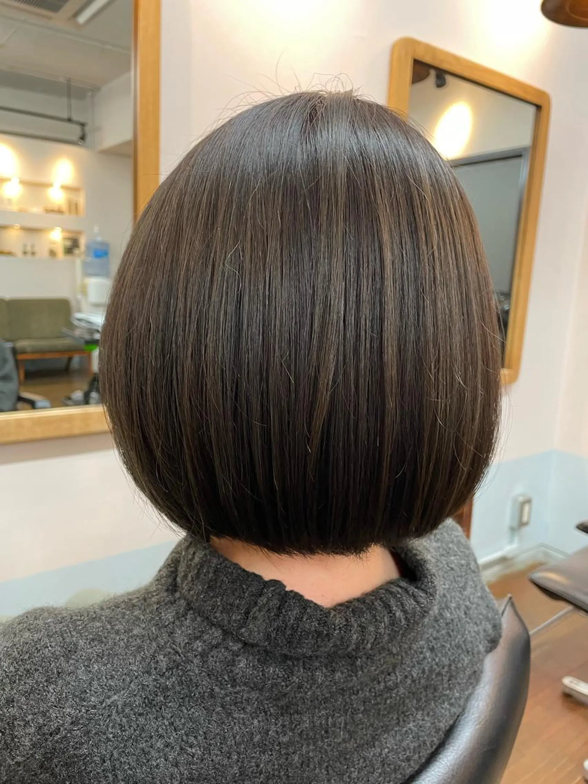 ショート ボブ Land.所属・【透明感ツヤカラー】 三浦寛之のヘアスタイル