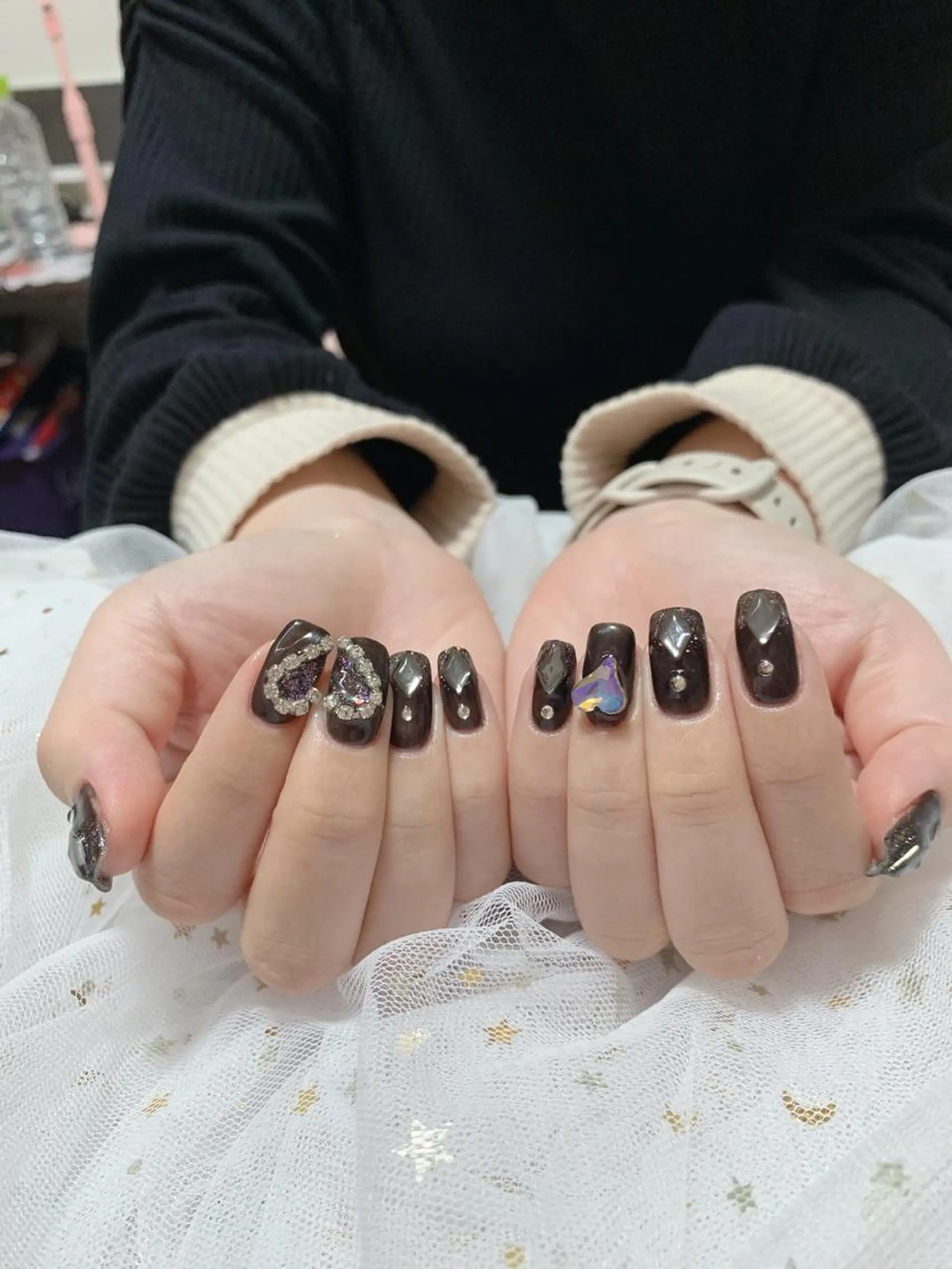 ネイル ゆず秋葉原 Vickyのネイルデザイン