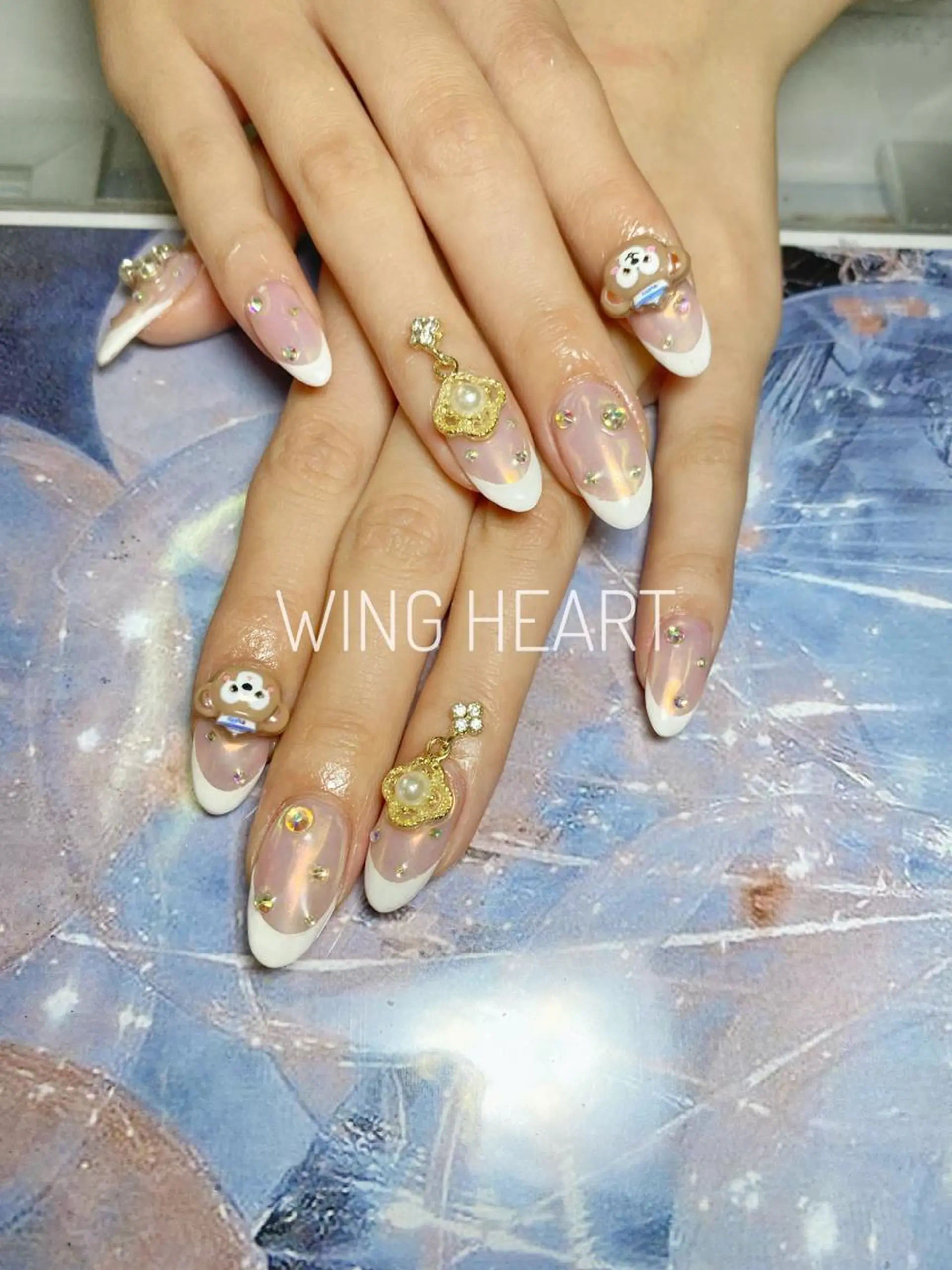 ネイル 持ち込み ハンドネイル O. AKINAのネイルデザイン