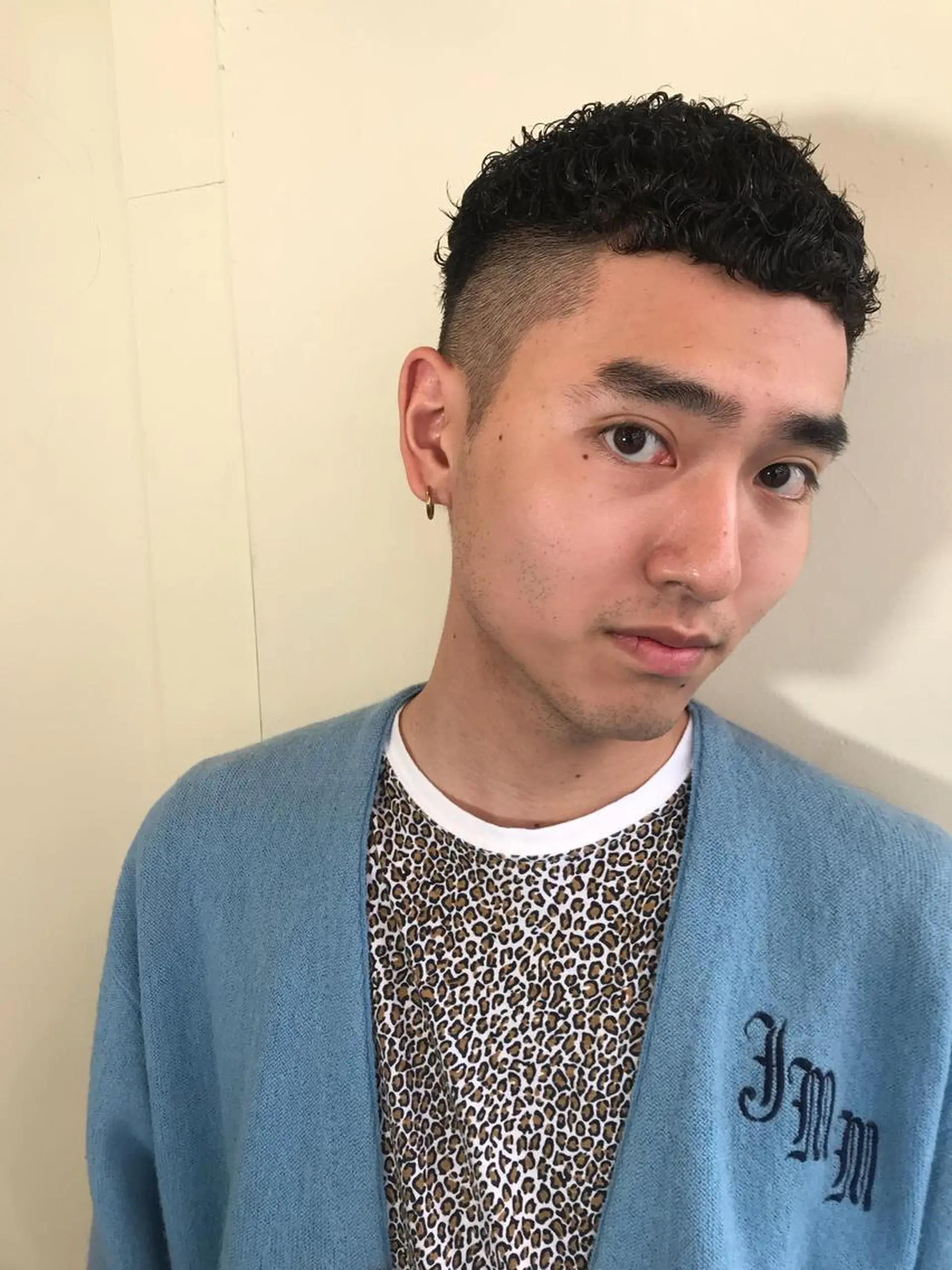 ショート パーマ メンズ カット パーマ トリートメント Genta @gegege75のヘアスタイル