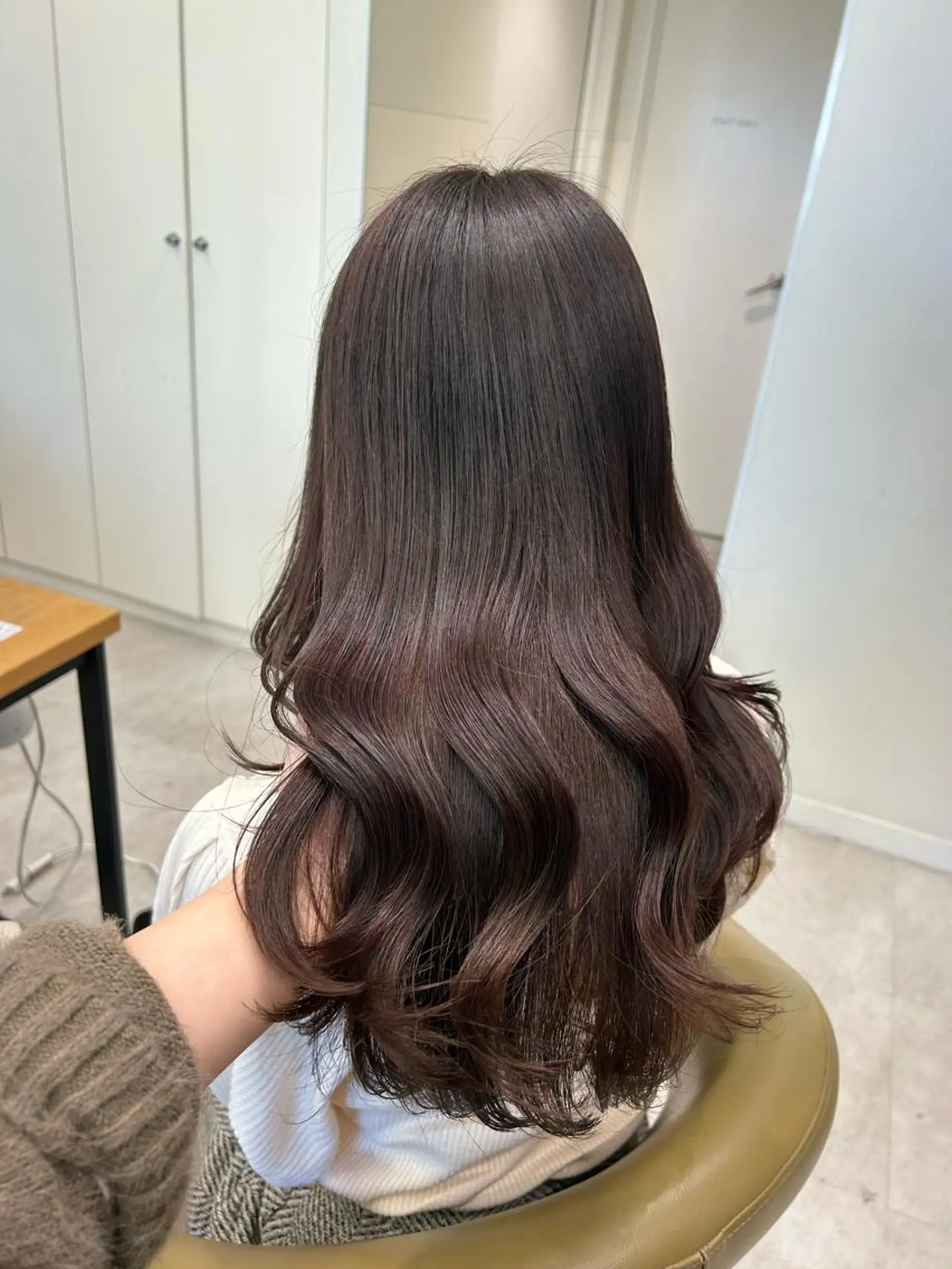 ロング カラー ブリーチなしWカラー 🎀韓国ヘア/amiのヘアスタイル
