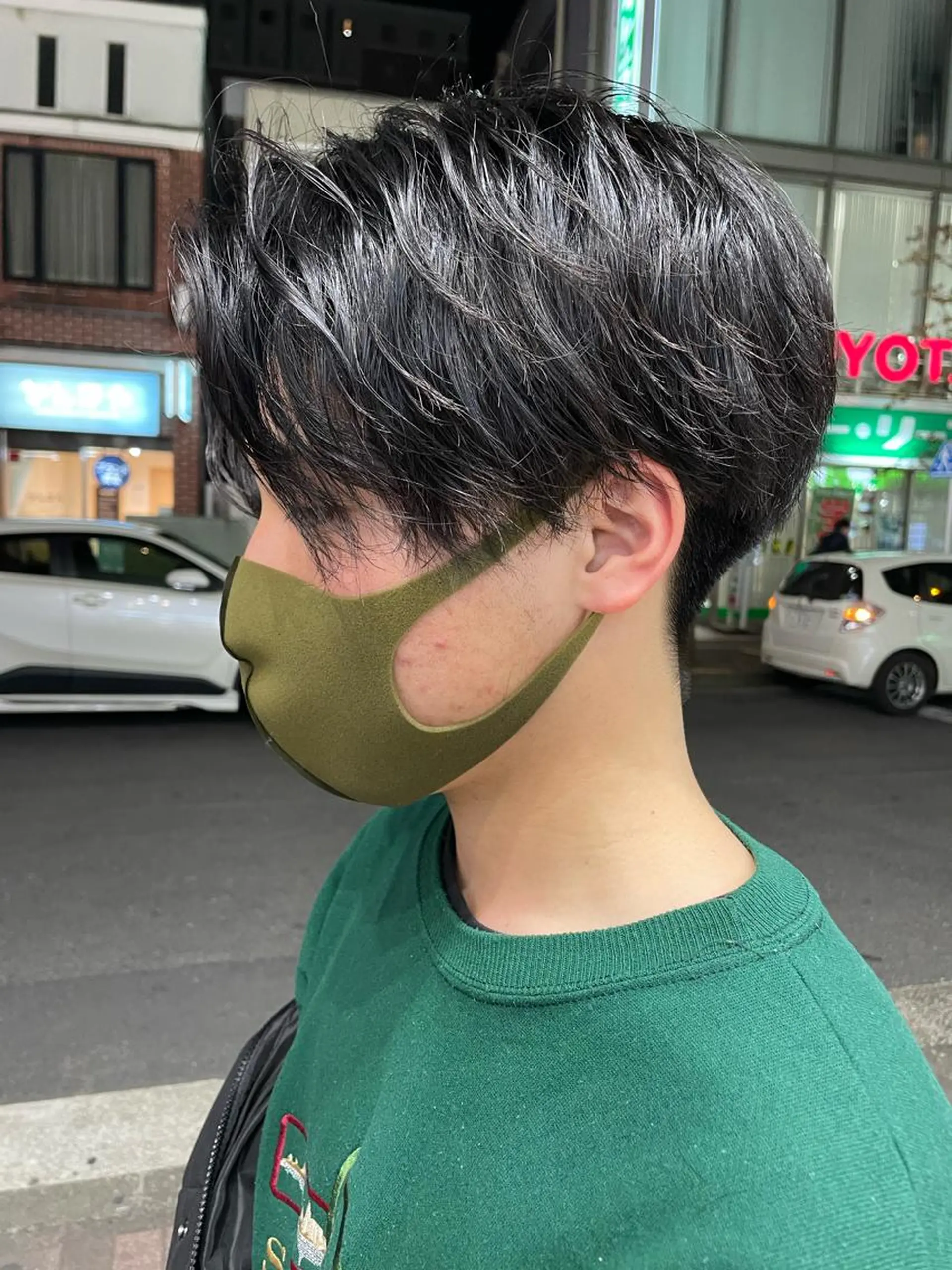 ショート メンズ メンズパーマ メンズツイストパーマ ツイストパーマ カット パーマ 韓国ヘア🦋 MIYUのヘアスタイル