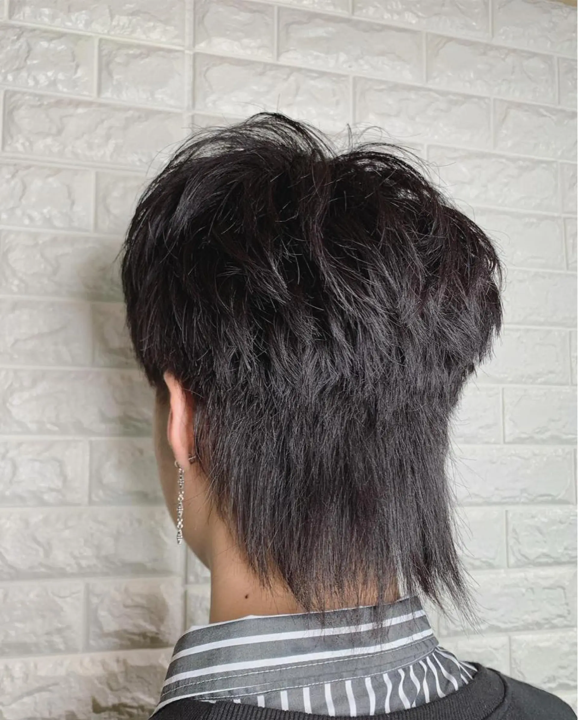 ショート メンズ マッシュウルフ マッシュ メンズウルフカット ウルフカット カット トリートメント ヘッドスパ ヘアセット Lee東三国 店長 谷辻誠志のヘアスタイル