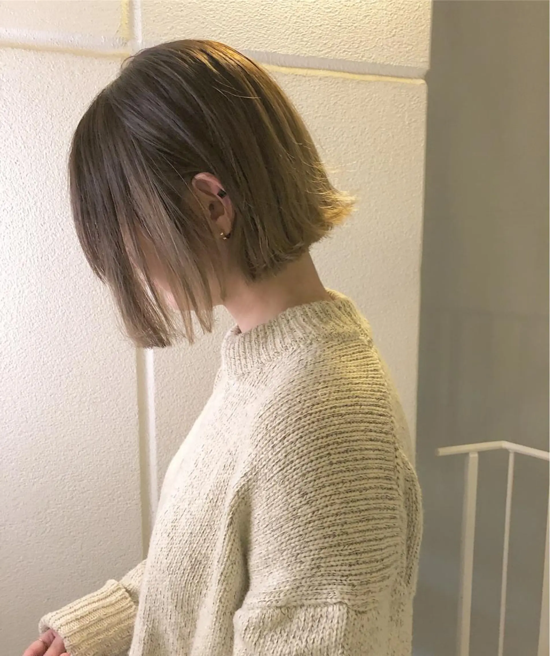 ショート ボブ 外ハネヘア HOLON池袋所属・ウルフカット ハッシュカット/七海のヘアスタイル