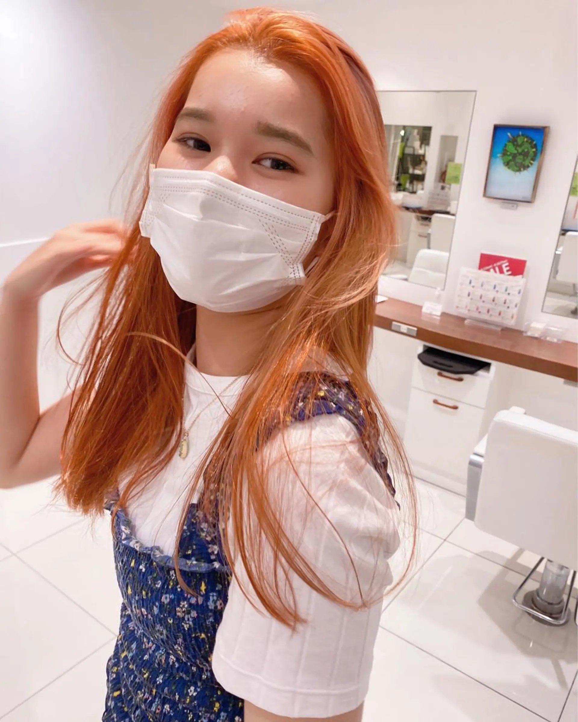 ロング HOLON池袋所属・ウルフカット ハッシュカット/七海のヘアスタイル