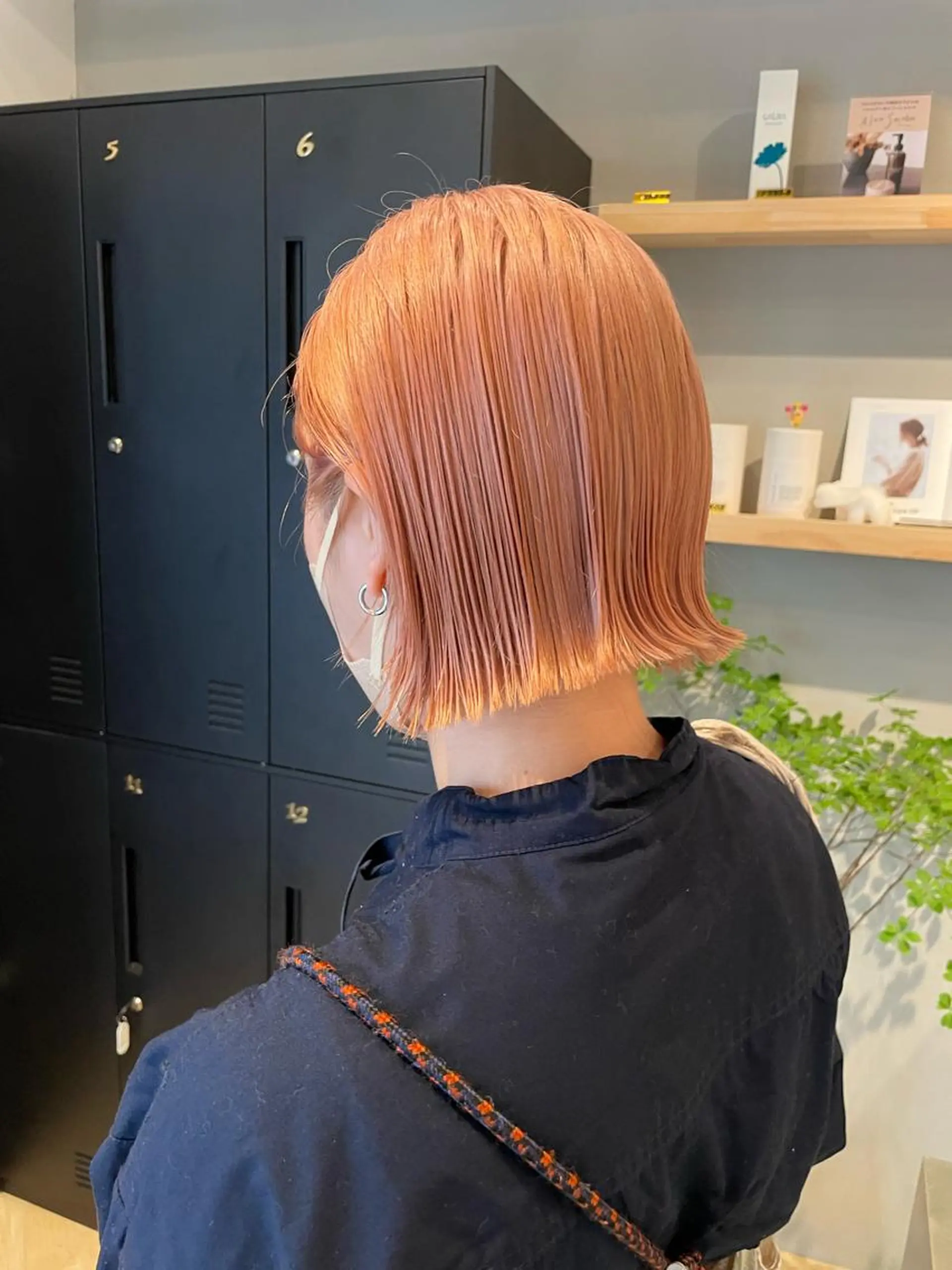 ミディアム カラー カット ヘアカラー トリートメント SALOWIN下北沢所属・hazuki 🌝のヘアスタイル