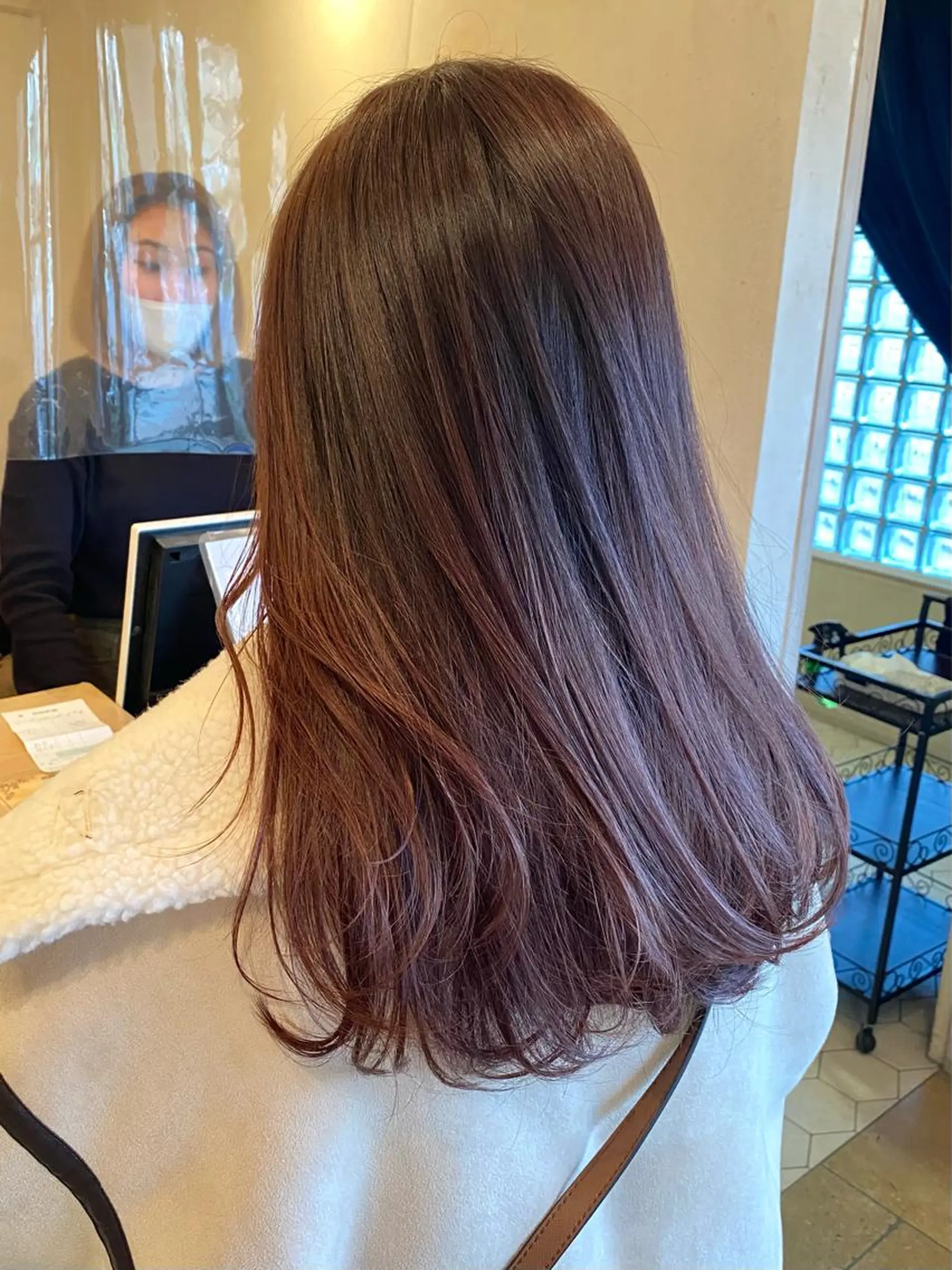 ロング 森 早希絵のヘアスタイル