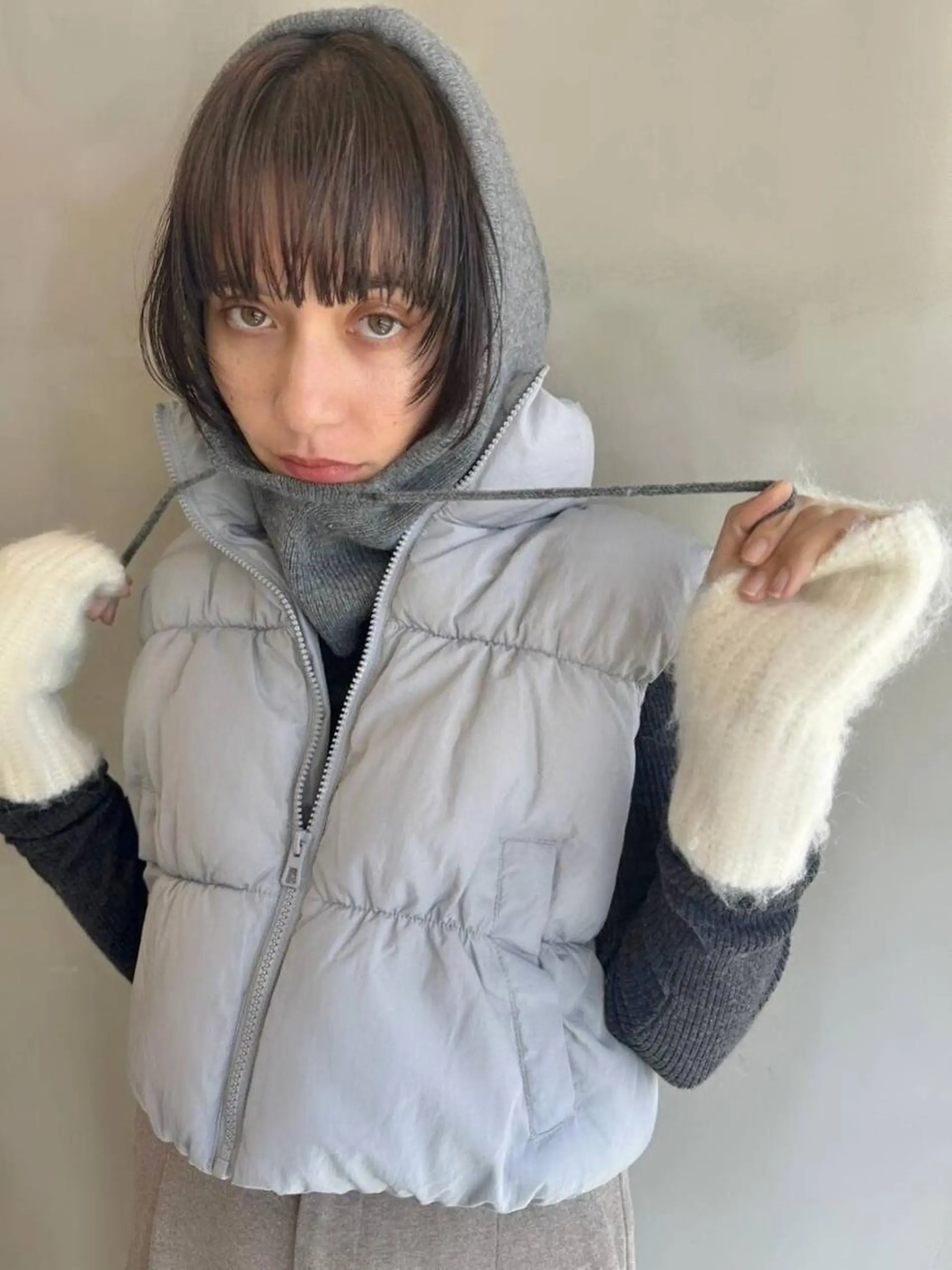 透明感/グレージュ/ レイヤー/ 青空のヘアスタイル