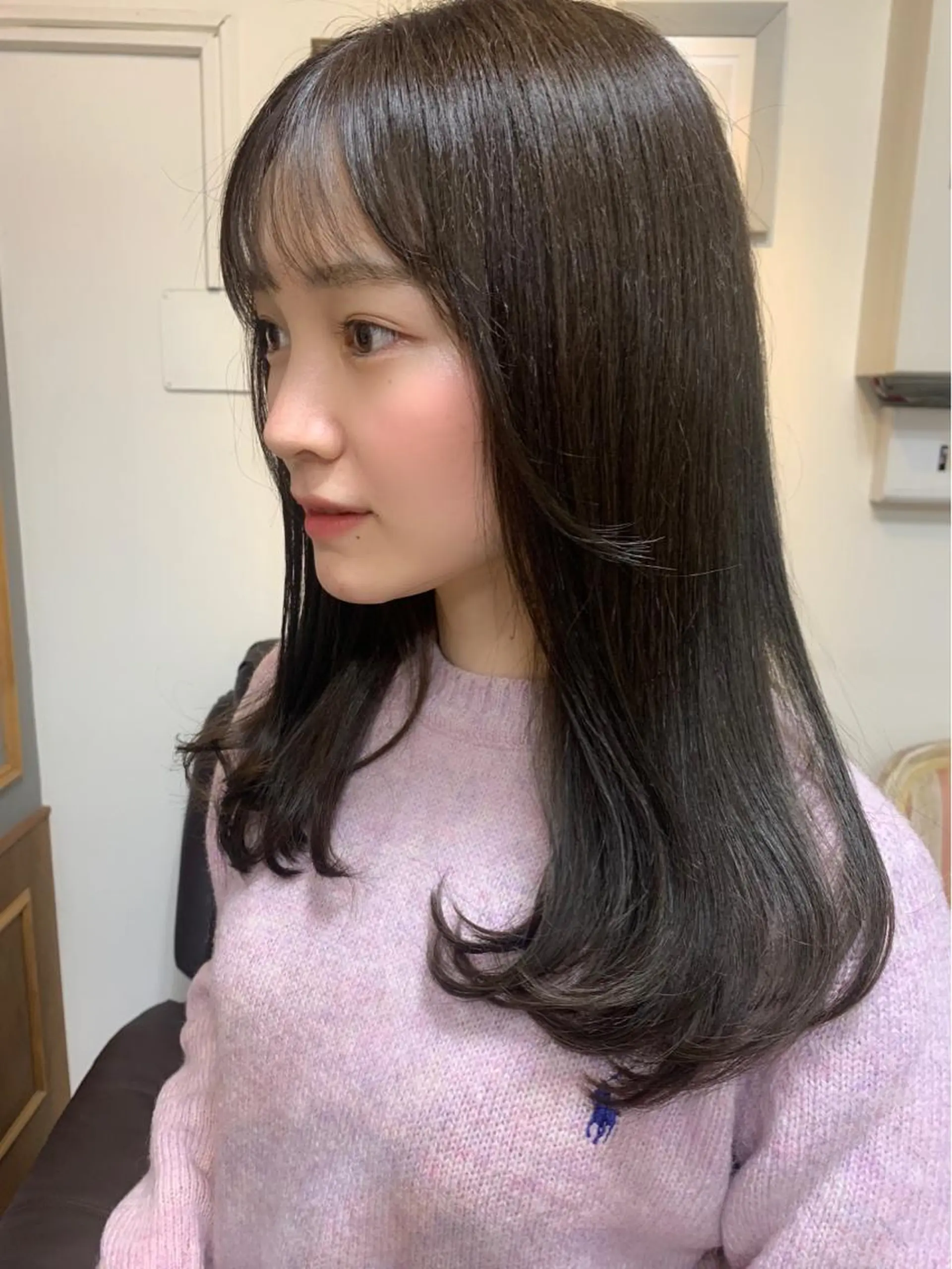 ロング シースルーバング park theSTANDARD所属・HARUKA ♡モデル募集中♡のヘアスタイル