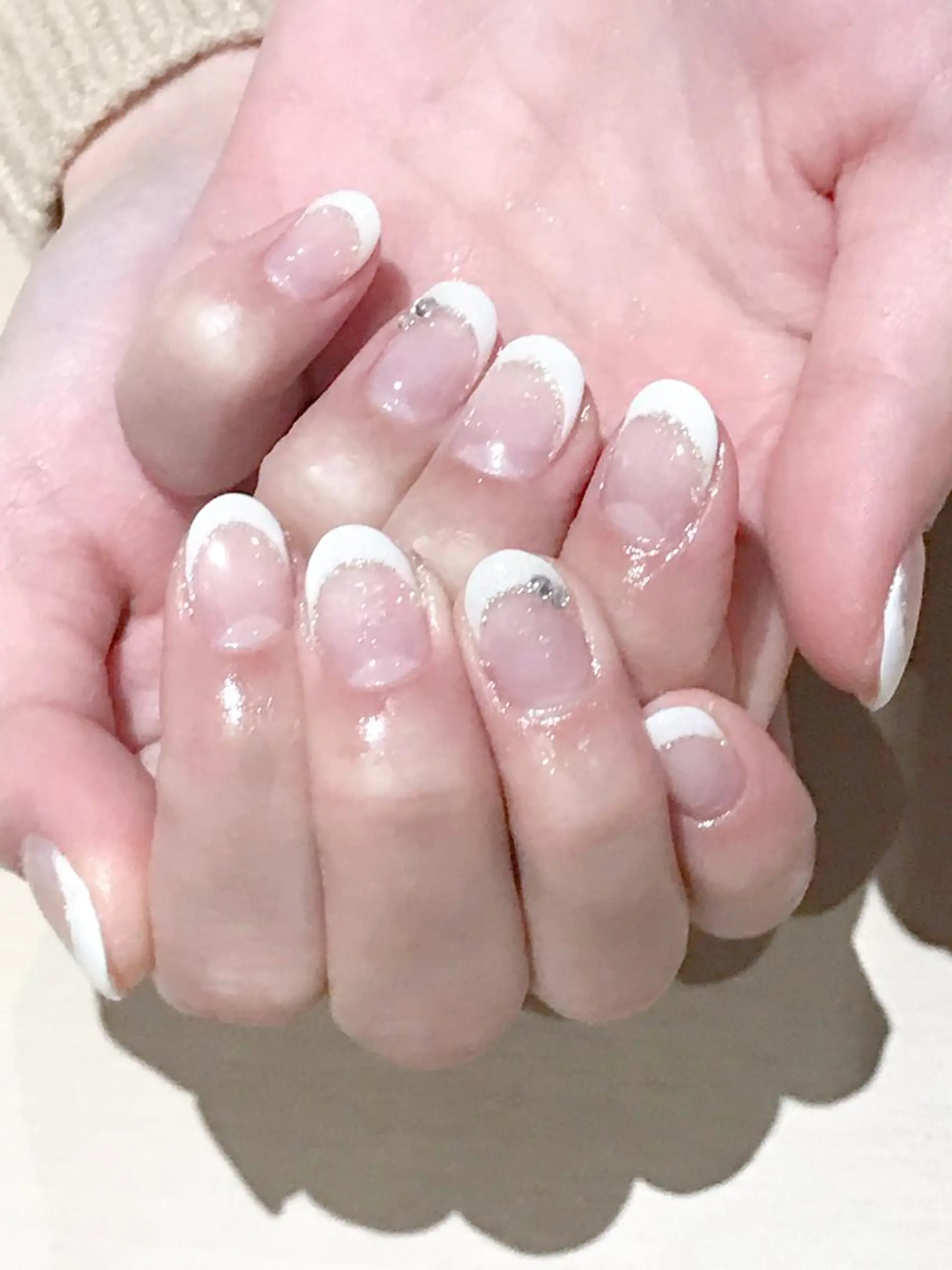 ネイル フレンチネイル Nyanco Nailのネイルデザイン