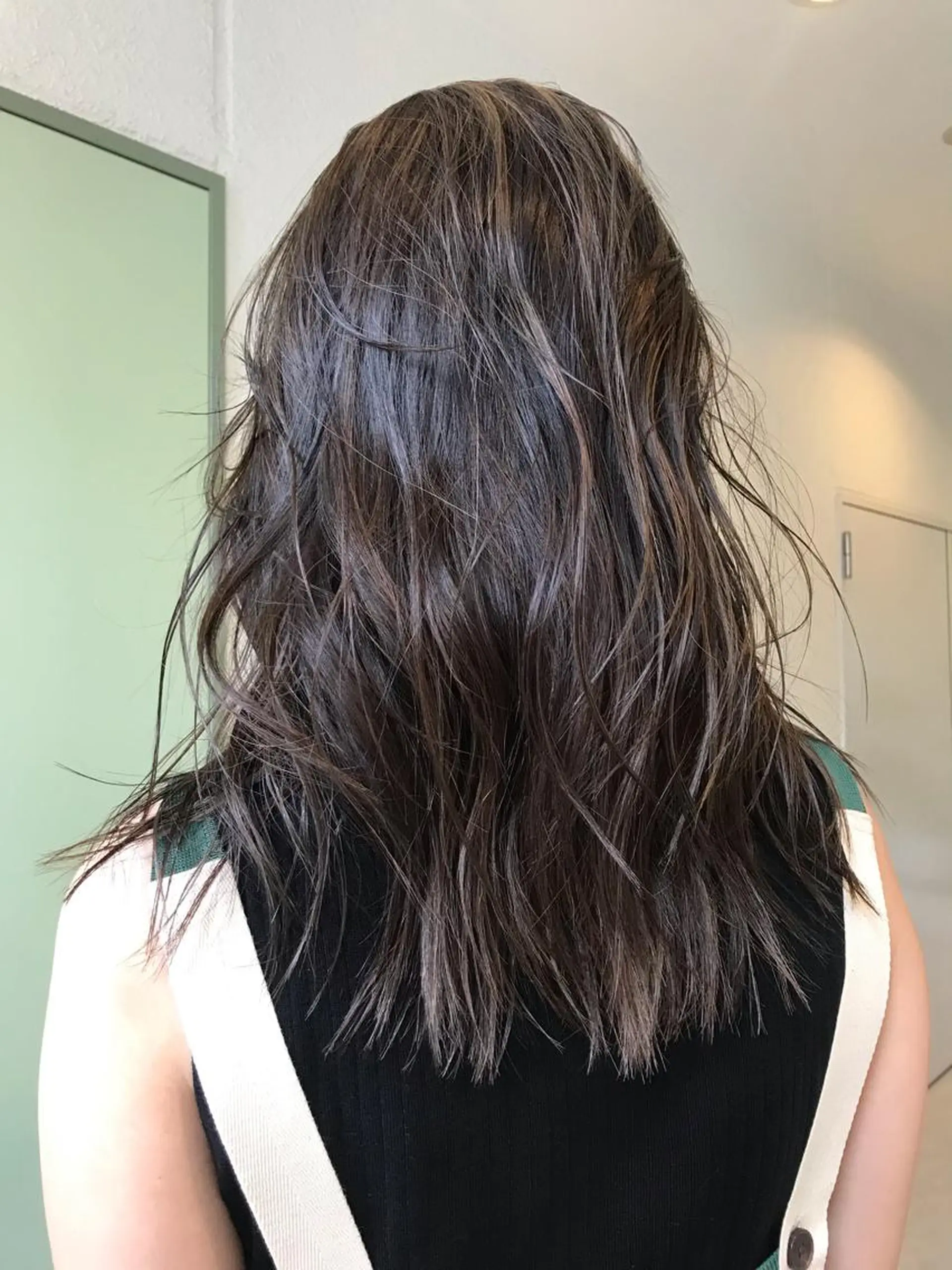 セミロング カット ヘアカラー GO TODAY SHAIRE SALON所属・miu （ミユ）のヘアスタイル