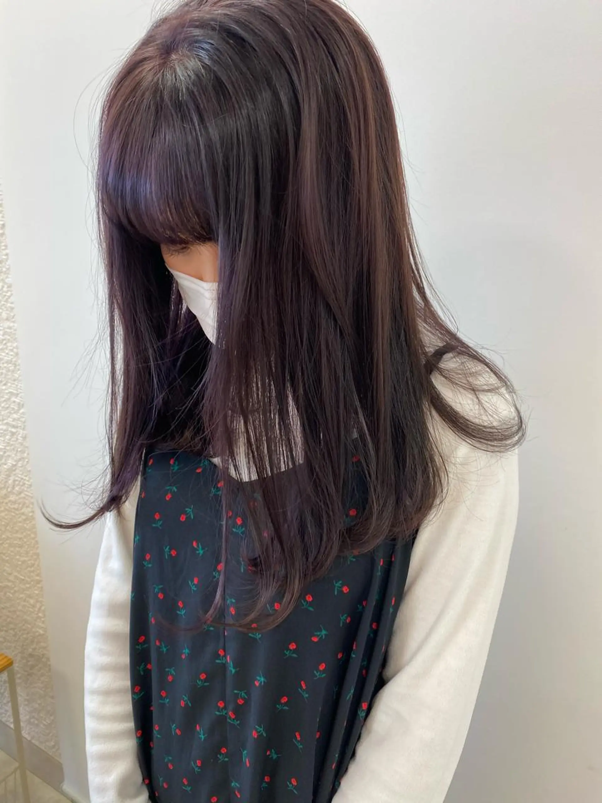 セミロング カラー レイヤー/ウルフ🤎 mayo.のヘアスタイル