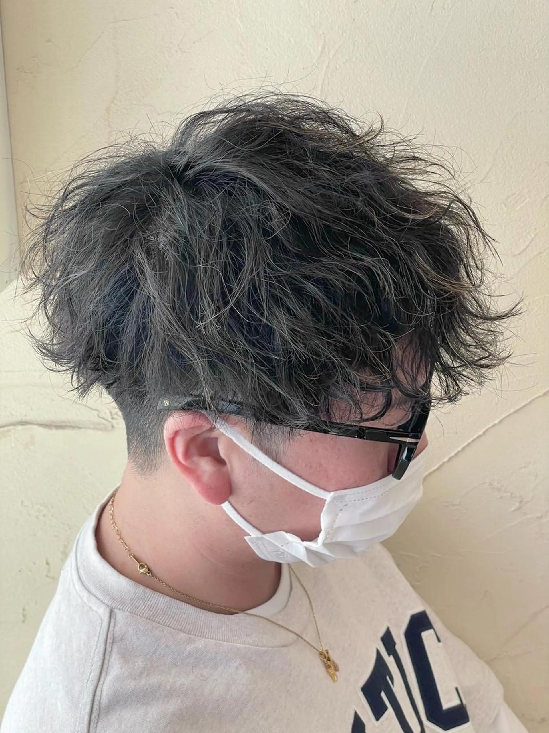 ショート パーマ メンズ マッシュ メンズパーマ ツイストスパイラルパーマ 波巻きパーマ スパイラルパーマ カット パーマ メンズ特化/パーマ指 名No.1/百瀬太郎のヘアスタイル