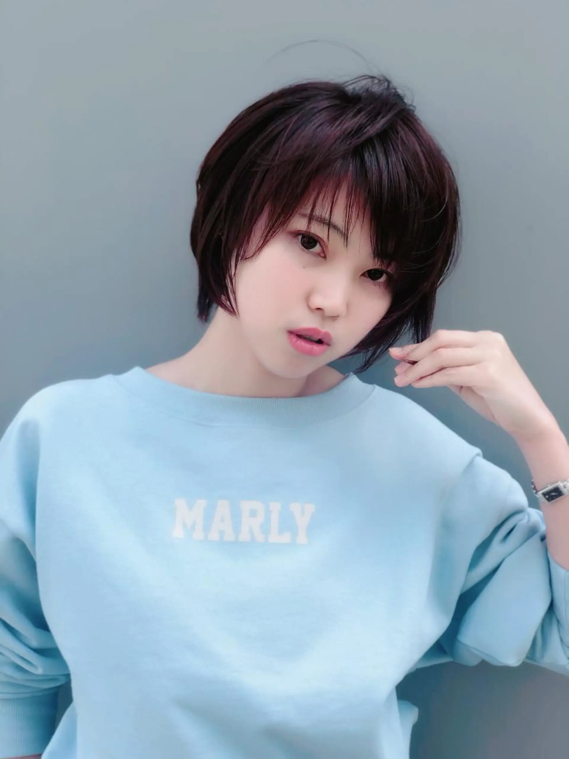 ショート 能登谷 きよのヘアスタイル