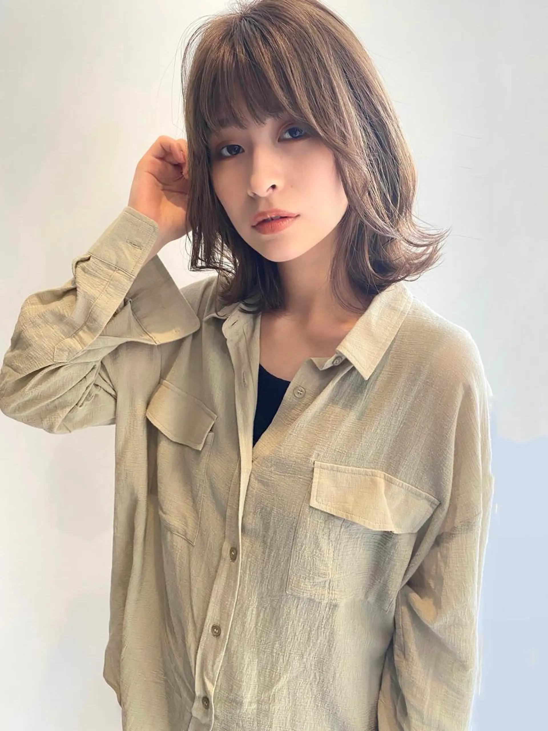 ミディアム SALOWIN大宮suite所属・🫧髪質改善🫧 園城寺裕也のヘアスタイル