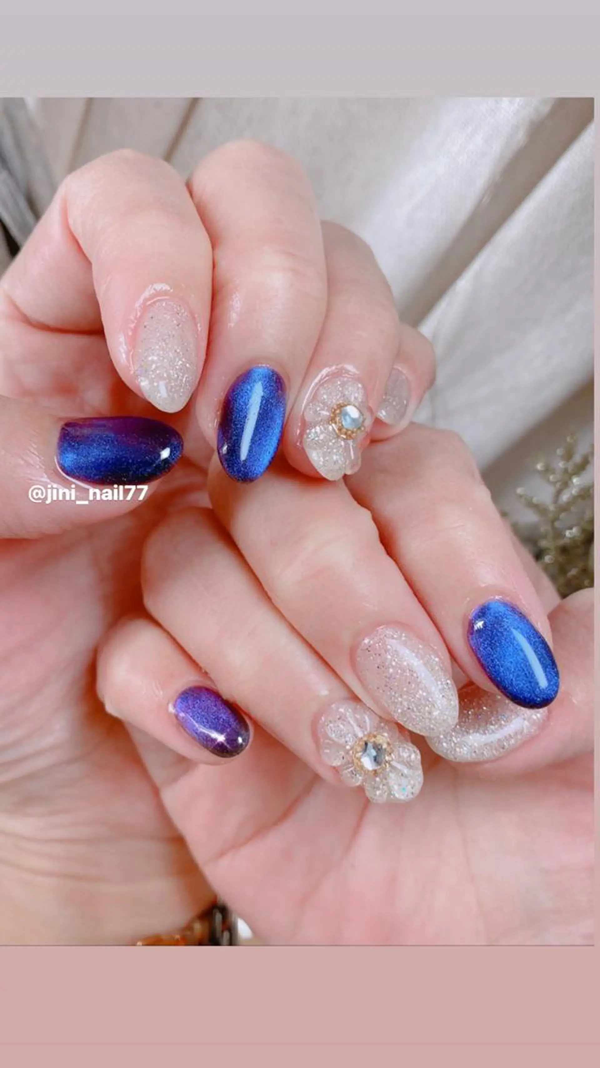 ネイル ハンドネイル JINI NAIL所属・ジニ ネイルのネイルデザイン