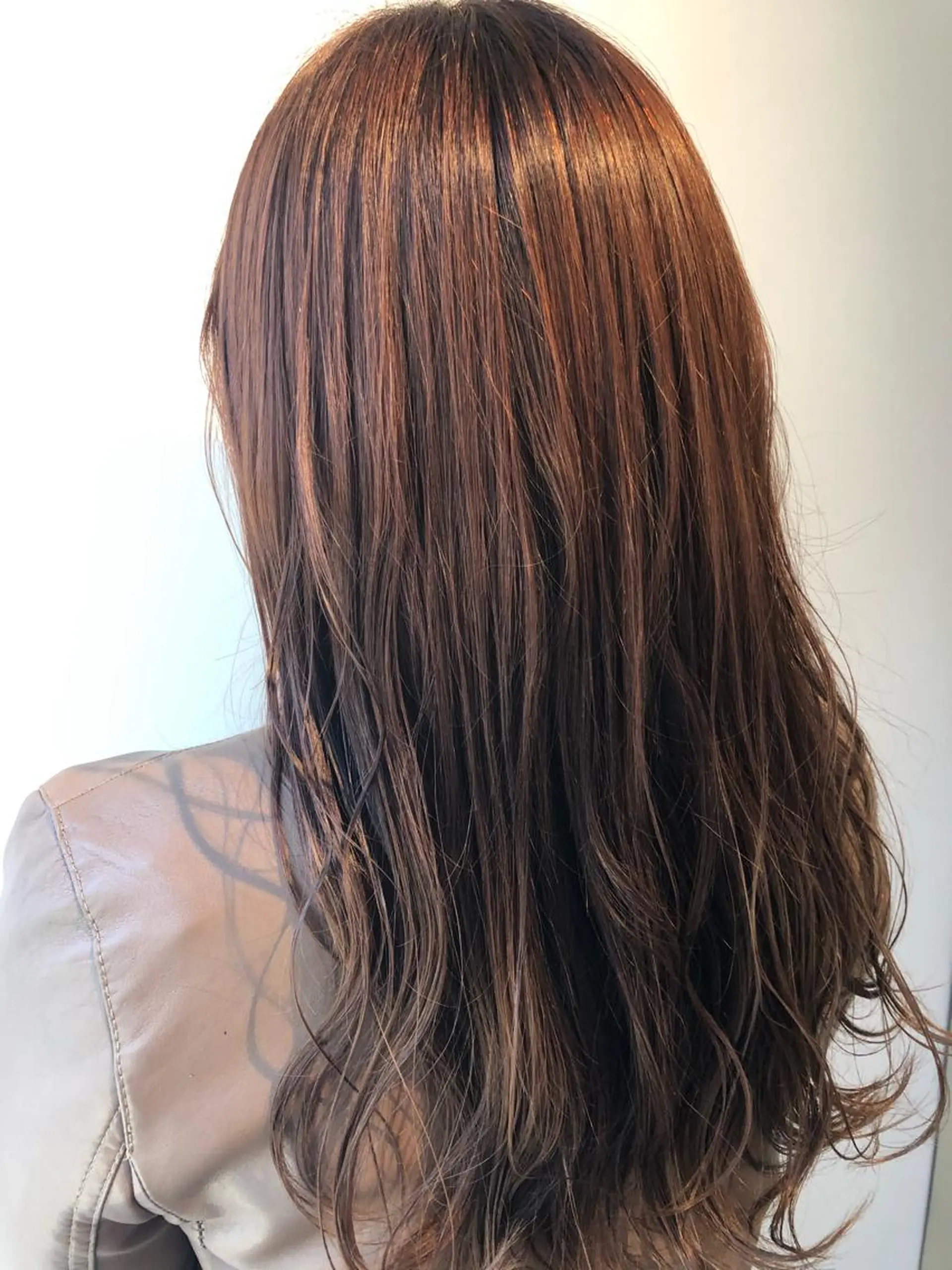カラー たけだ れなのヘアスタイル