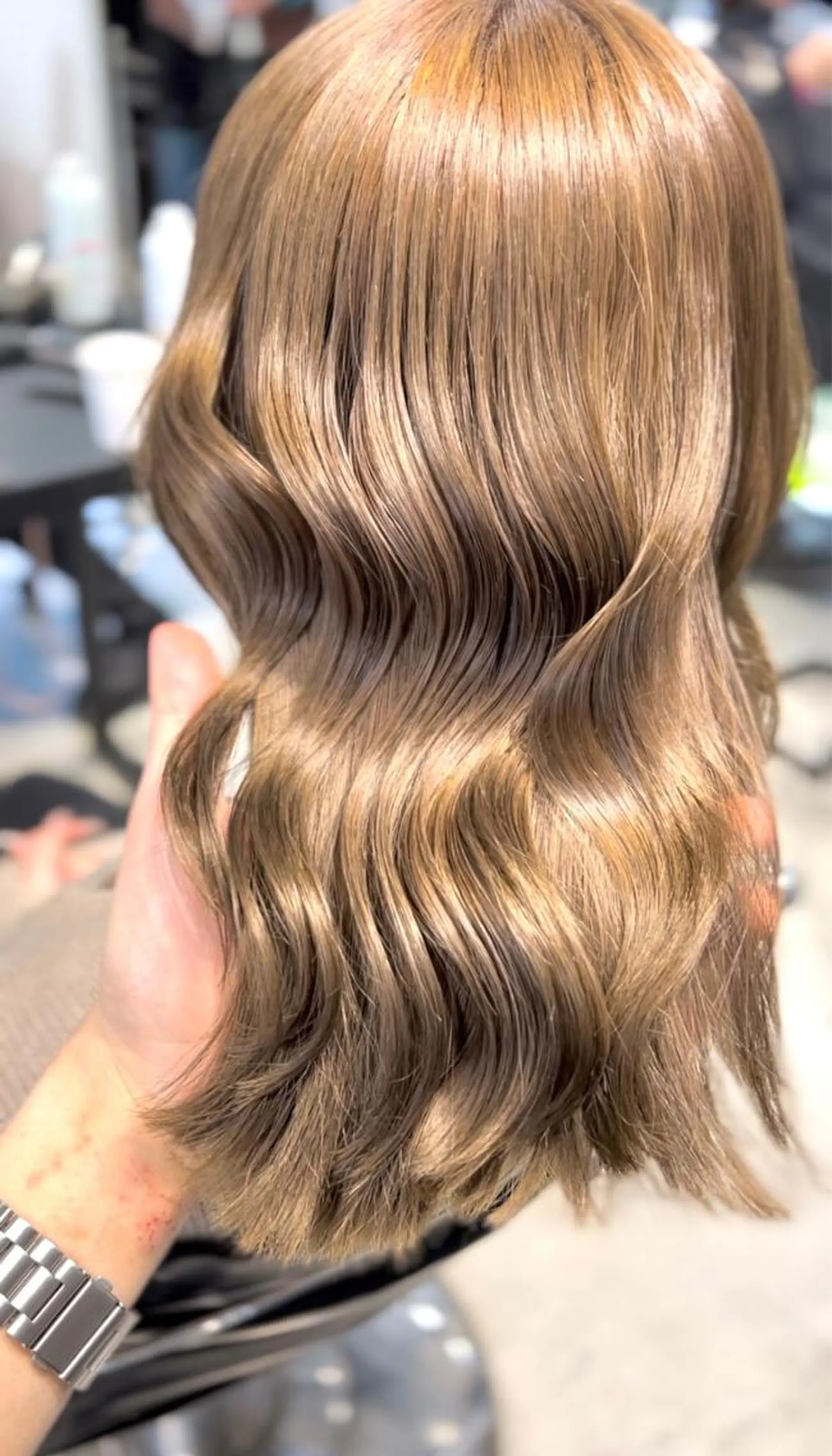 セミロング カラー カット ヘアカラー トリートメント レイヤー/透明感 カラー🌿KANTAのヘアスタイル