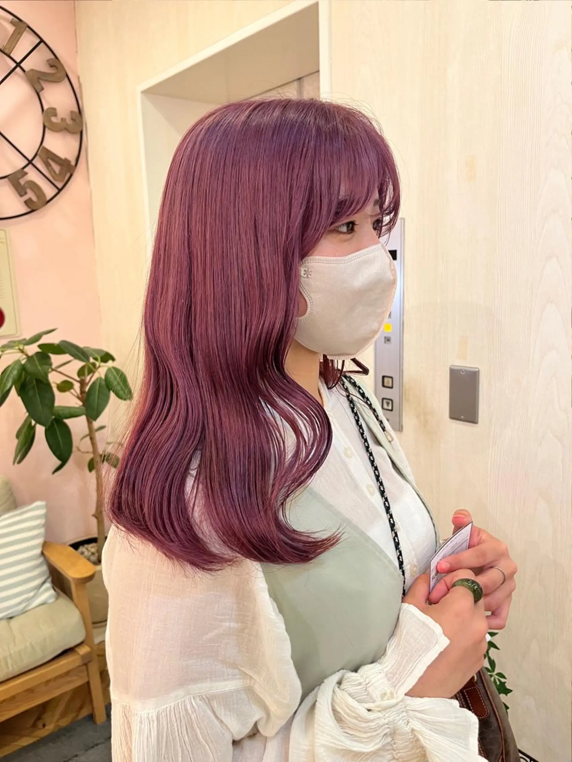 ショート カラー ヘアアレンジ ブリーチなし/ レイヤー🌿runaのヘアスタイル