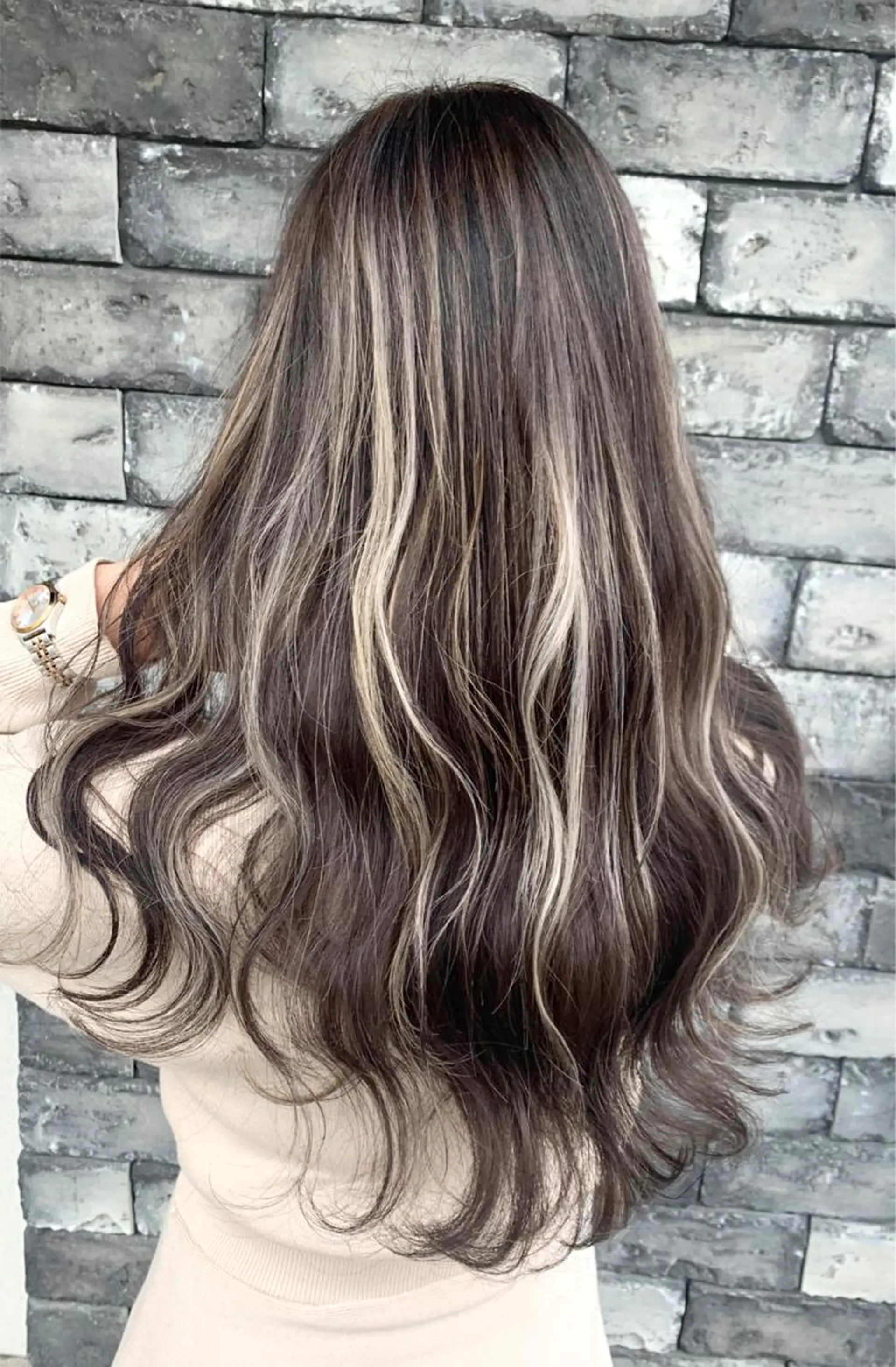 セミロング 3Dハイライト ハイライト ヘアカラー トリートメント ヘアセット ❤️千葉県代表❤️ 店長❤️柿本翔一朗のヘアスタイル